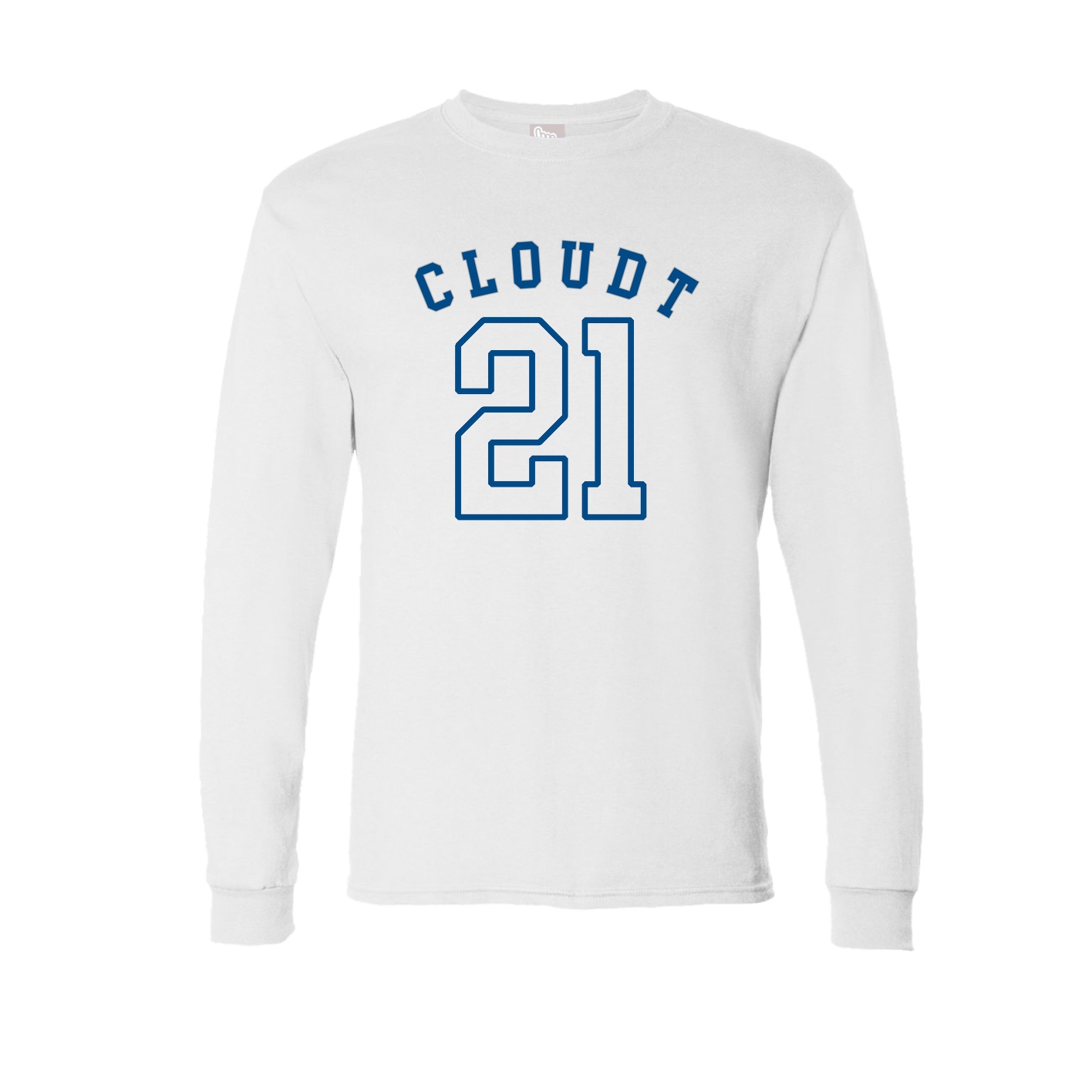 Long Sleeve Tee — Shirsey Arch in White