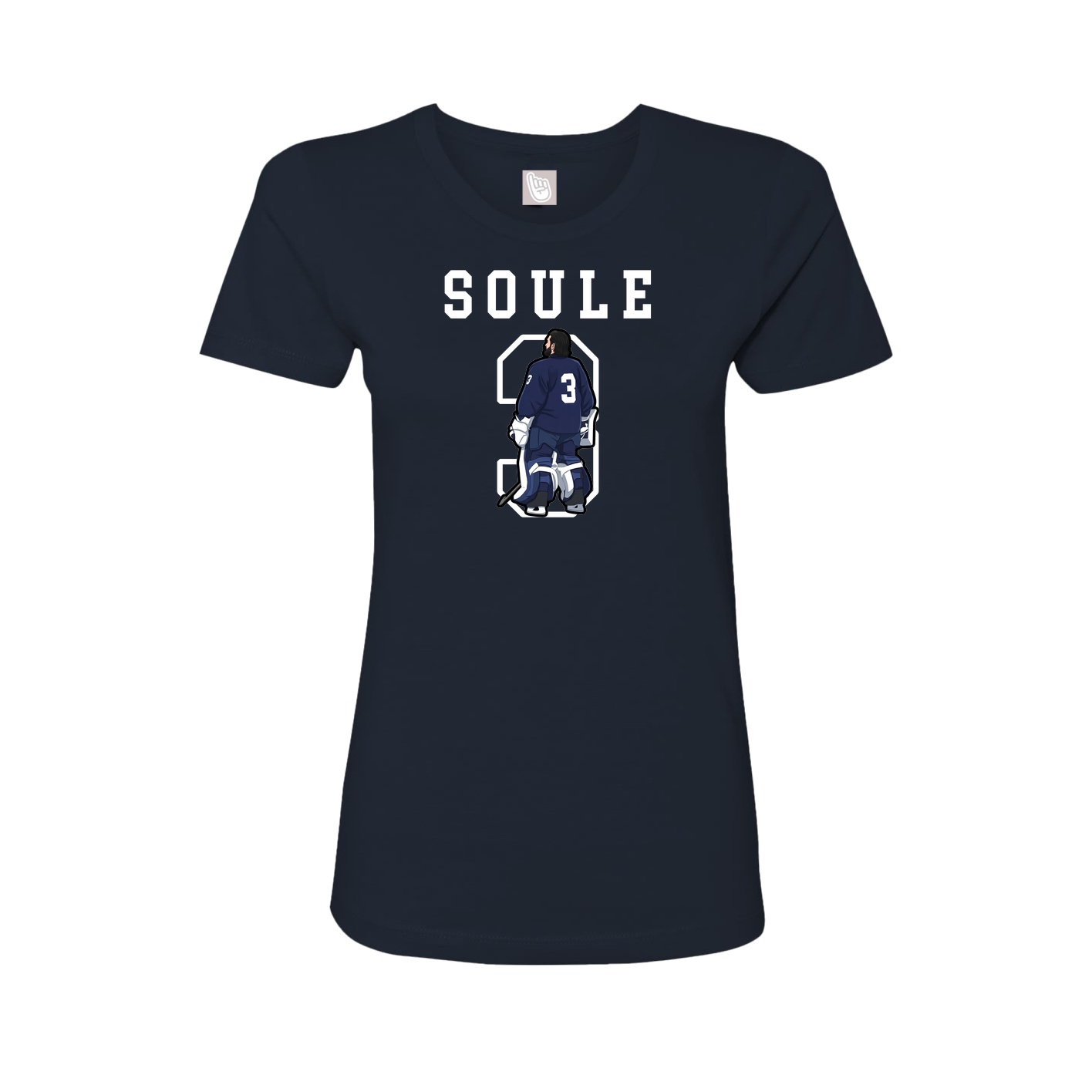 Fitted Women's Tee — Shirsey in Navy