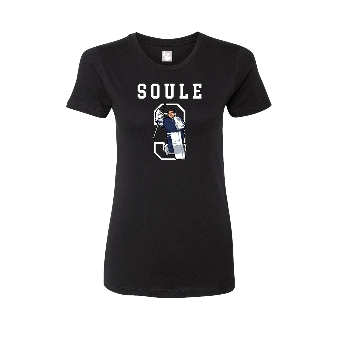 Fitted Women's Tee — Shirsey in Black