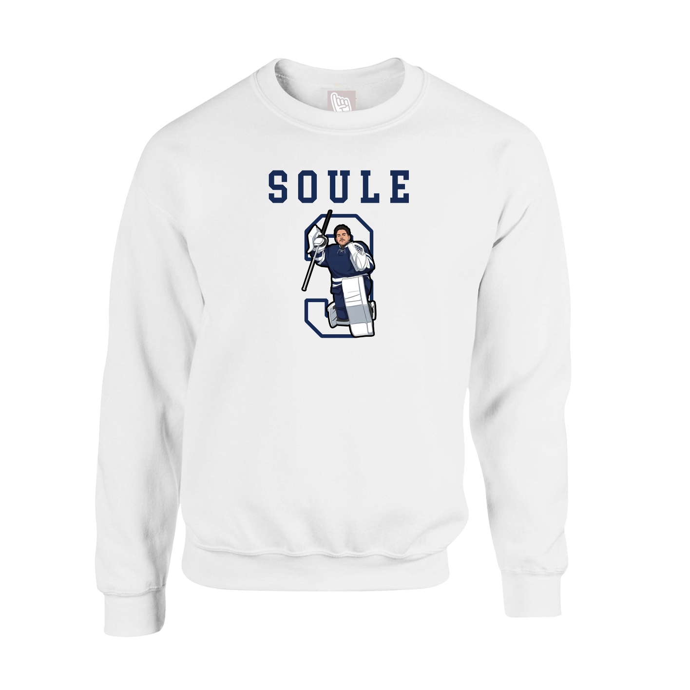 Fleece Crew — Shirsey in White