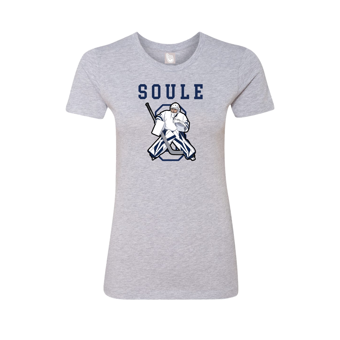 Fitted Women's Tee — Shirsey in Grey