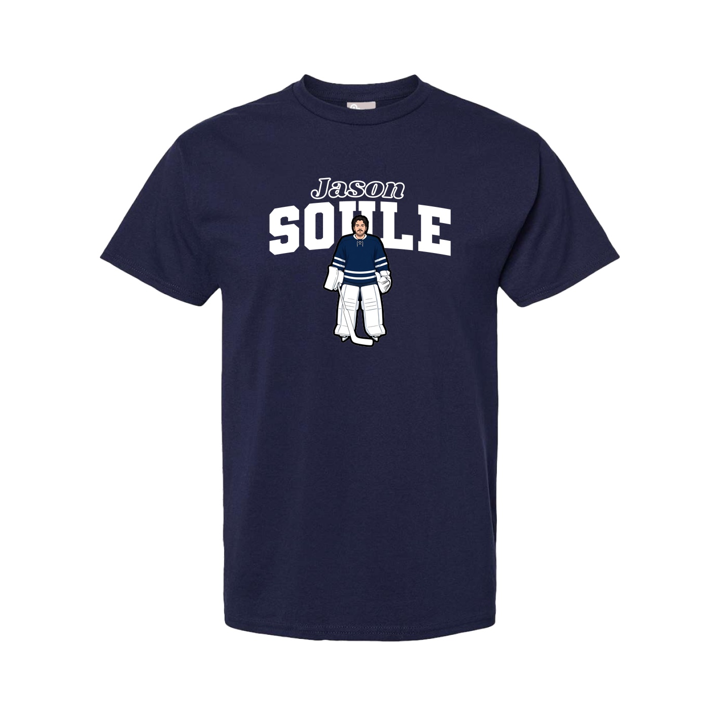 Youth Tee — Name Arch in Navy