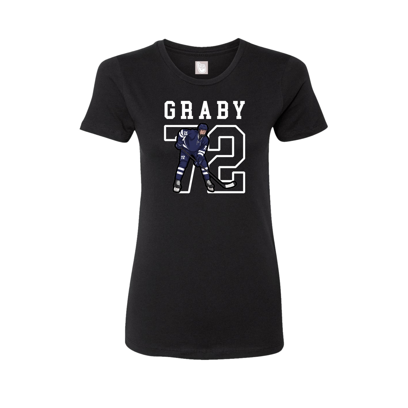Fitted Women's Tee — Shirsey in Black