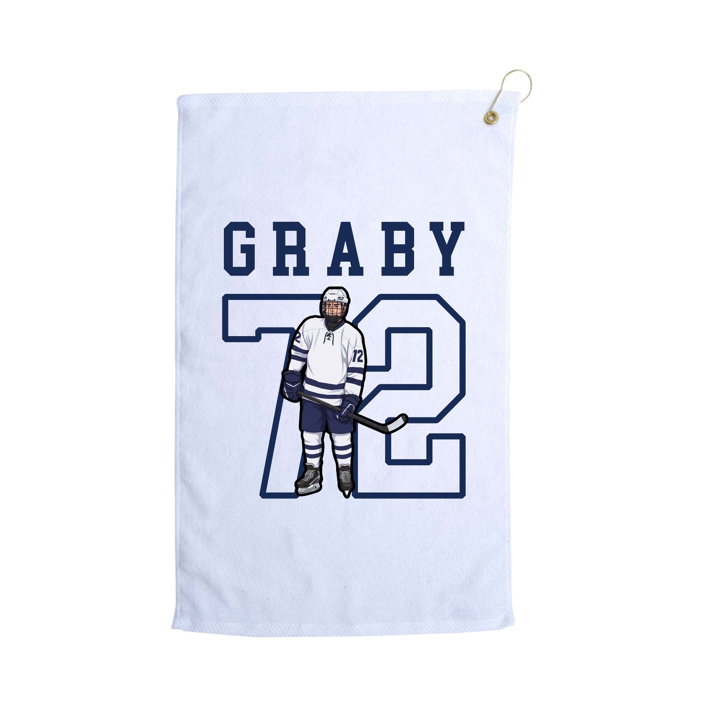Golf Towel — Shirsey in White