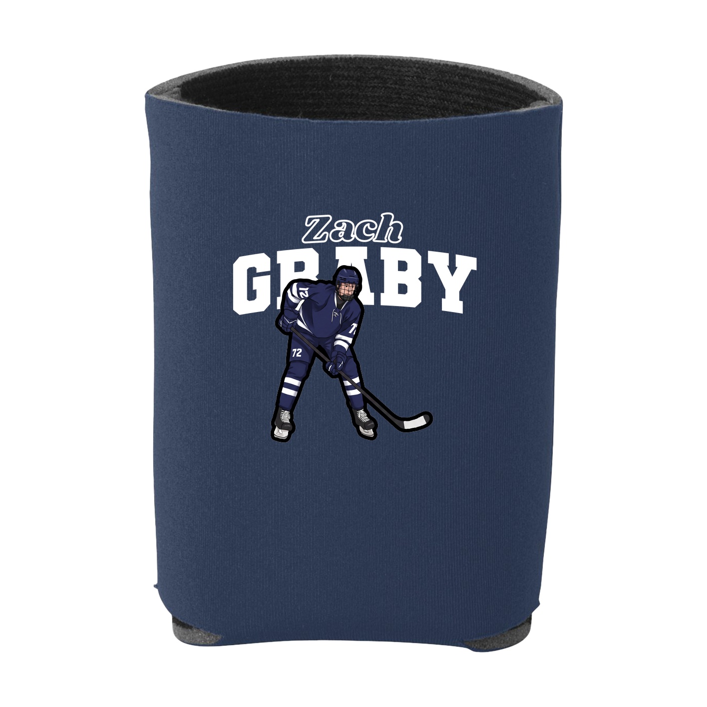 Can Holder — Name Arch in Navy