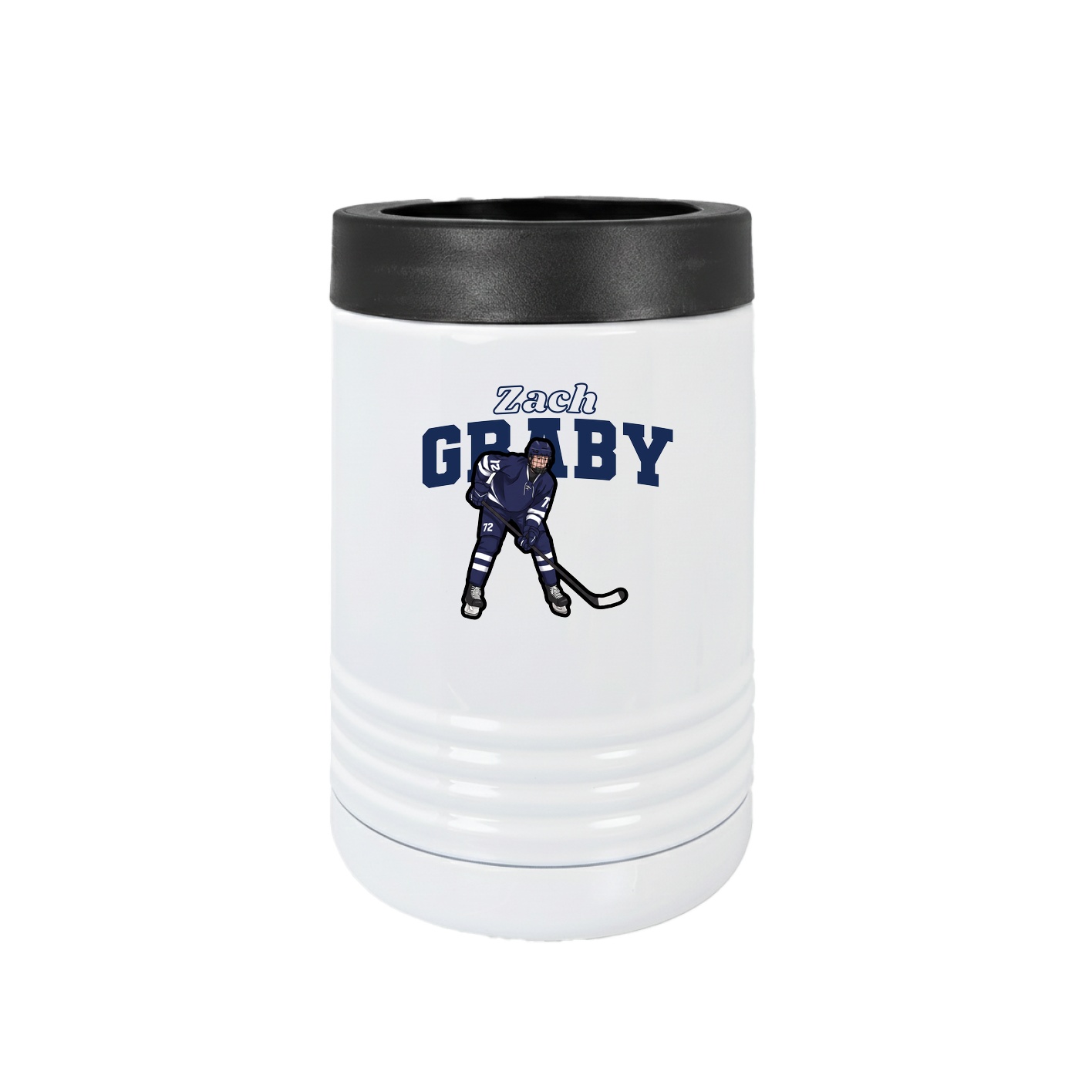 Beverage Holder — Name Arch in White