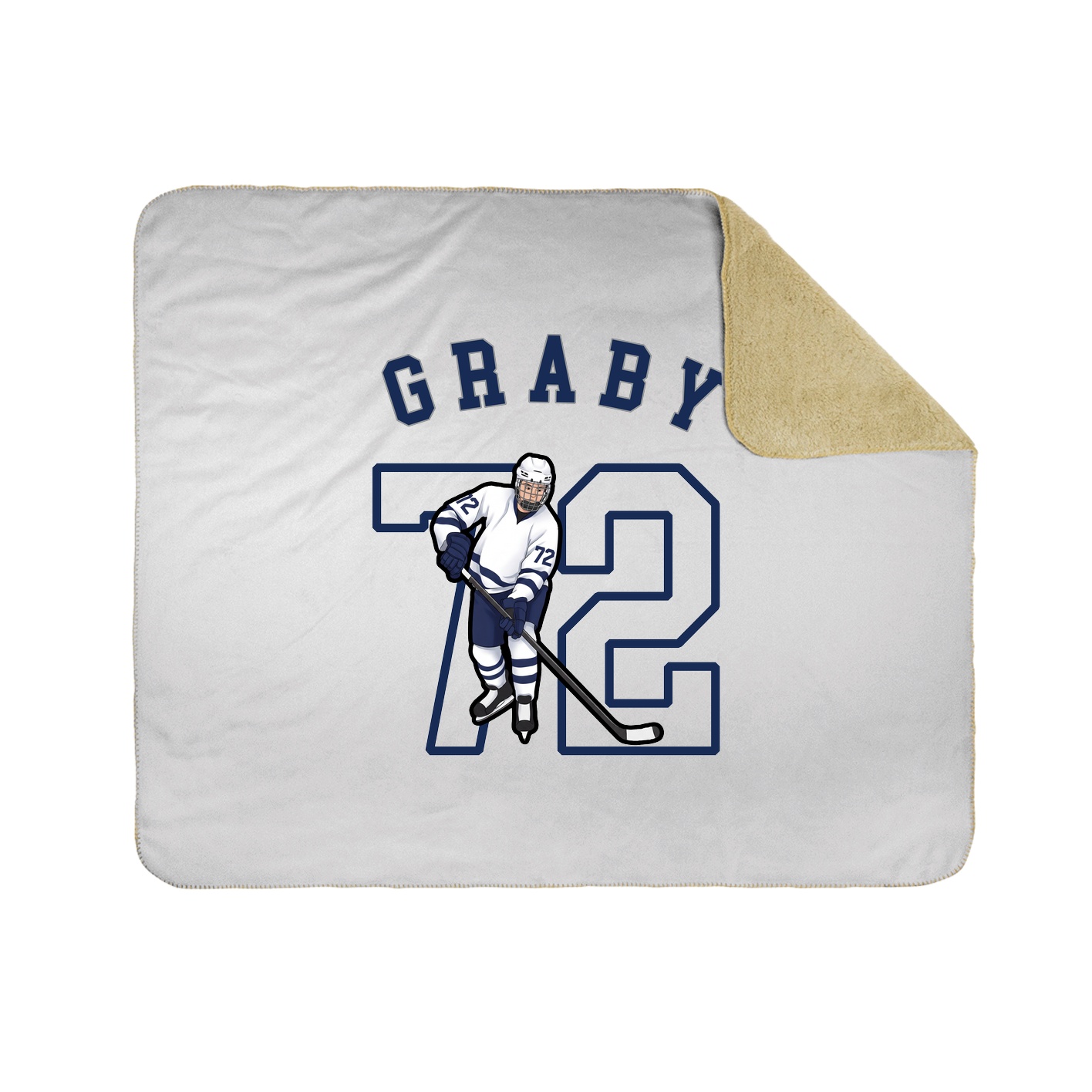Throw Blanket — Shirsey Arch in White
