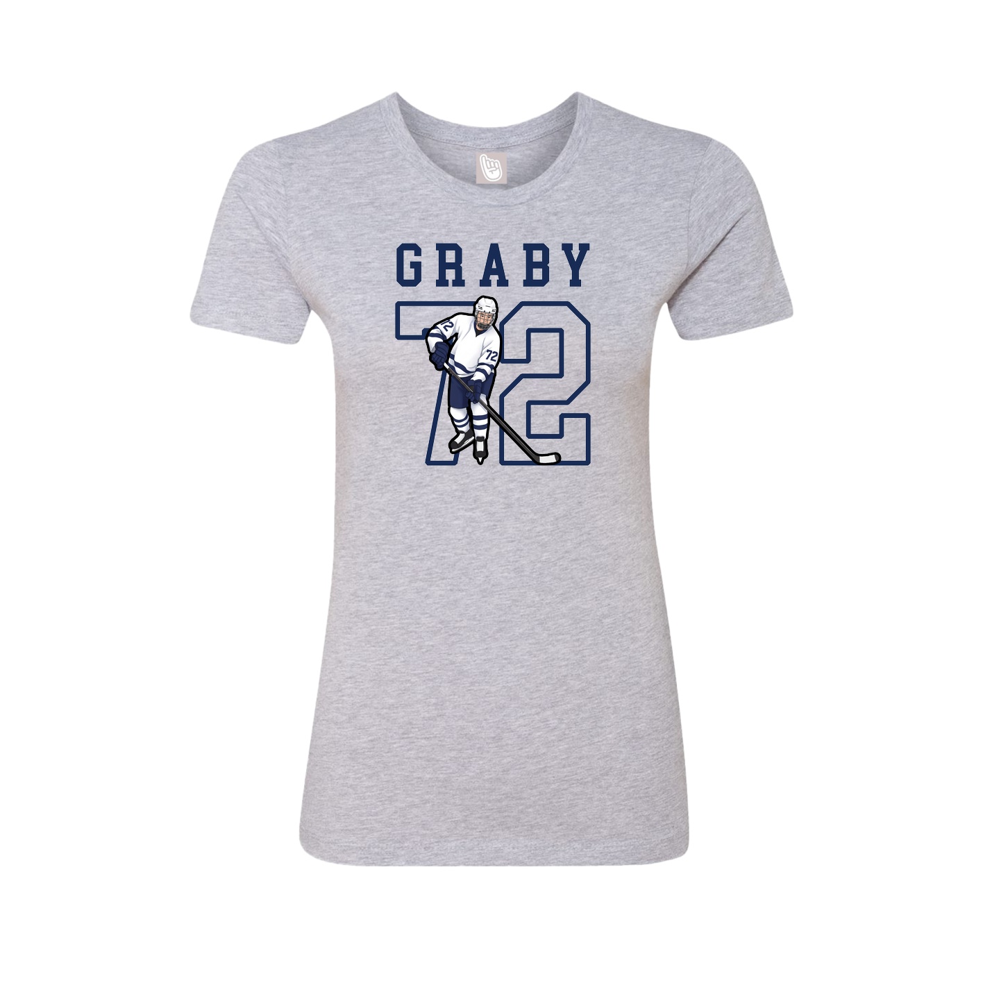 Fitted Women's Tee — Shirsey in Grey
