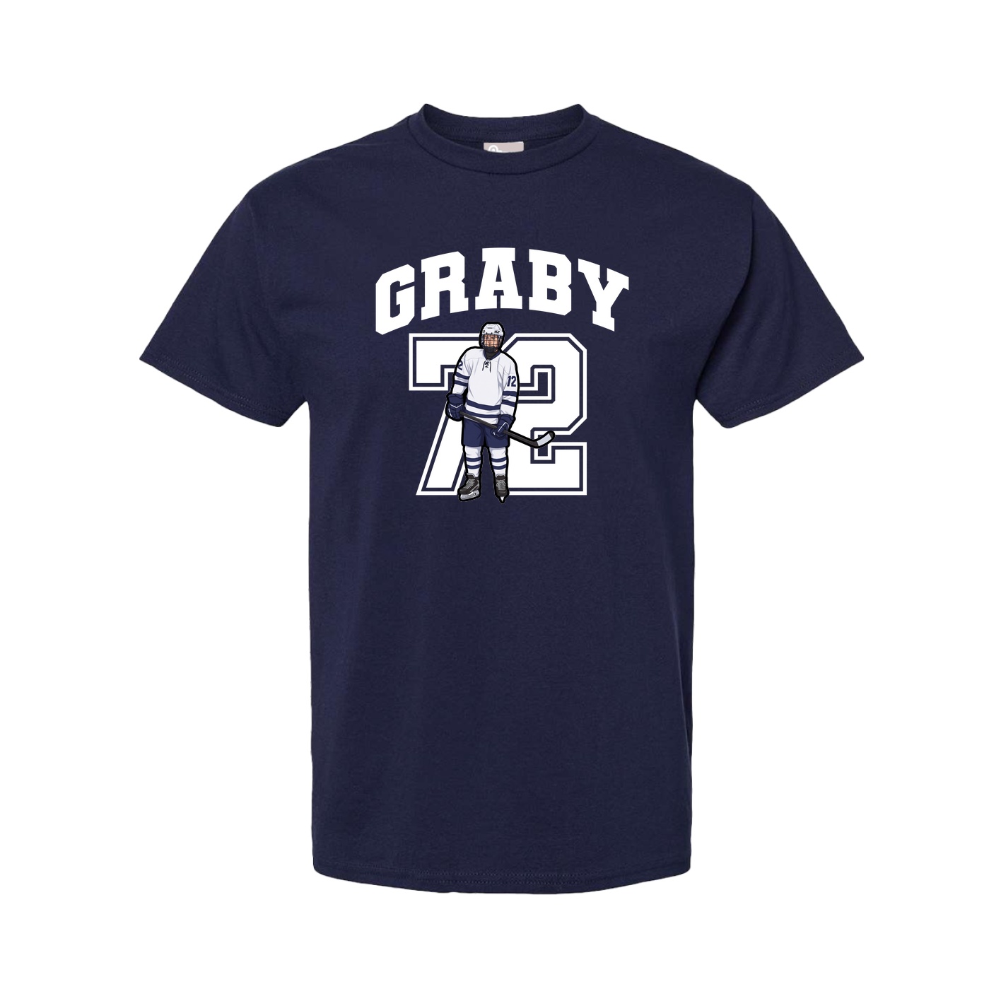 Tee — Number in Navy