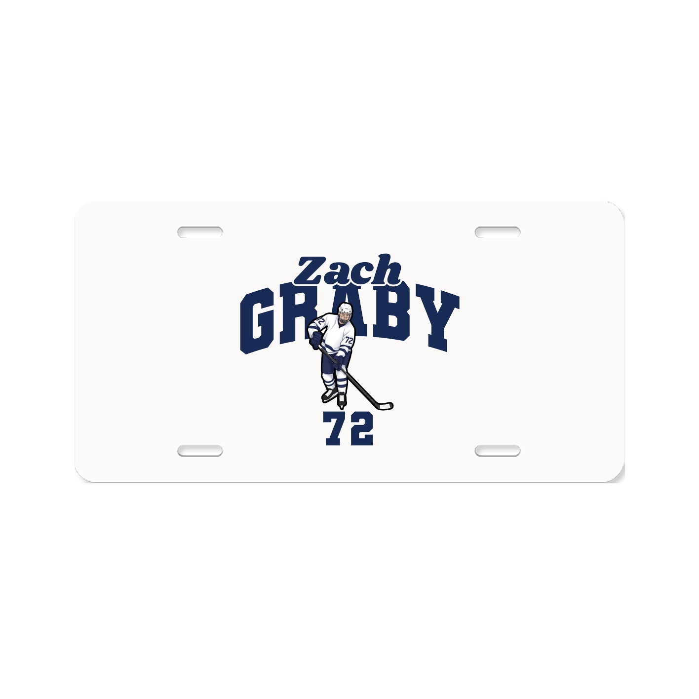 License Plate — Signature Arch in Classic