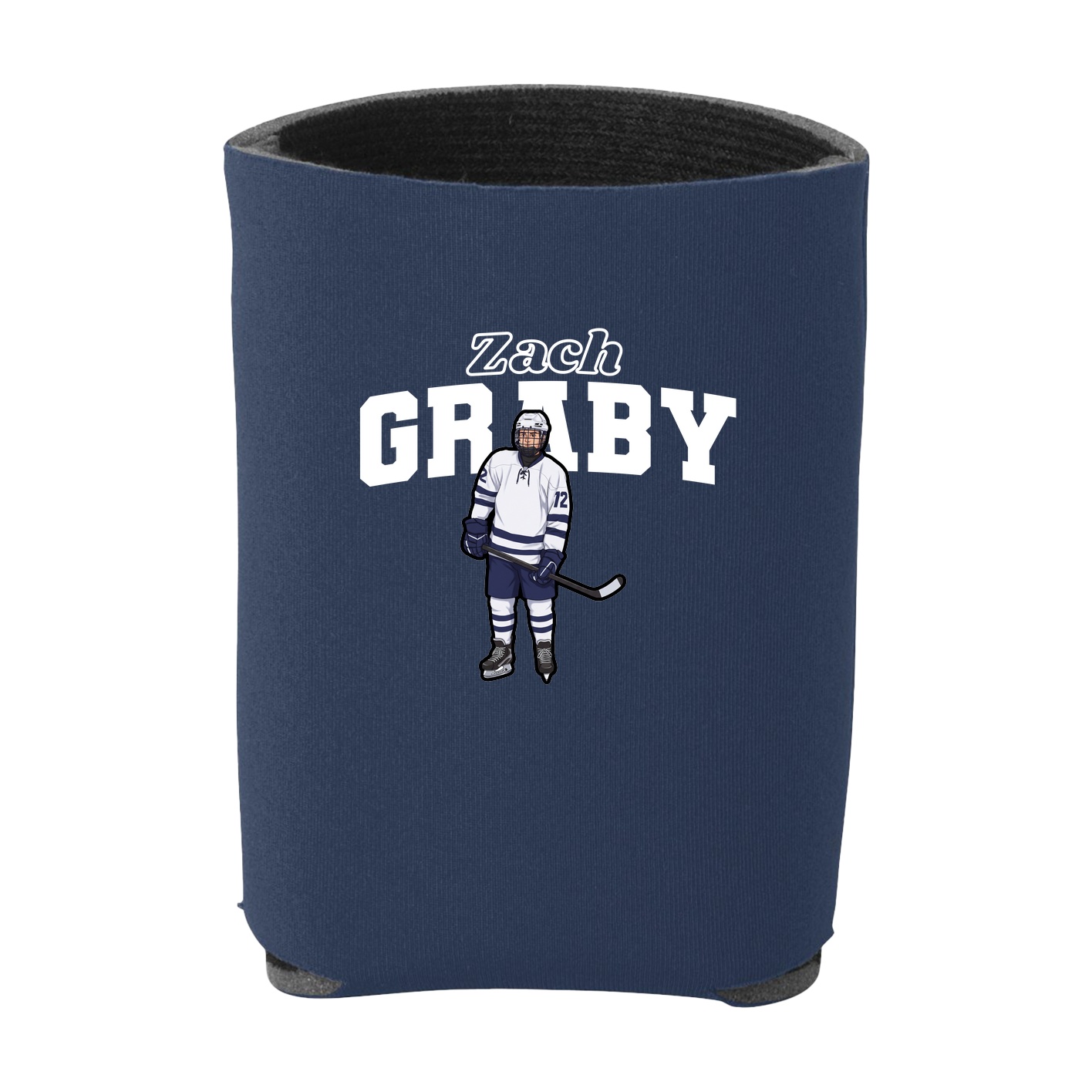 Can Holder — Name Arch in Navy