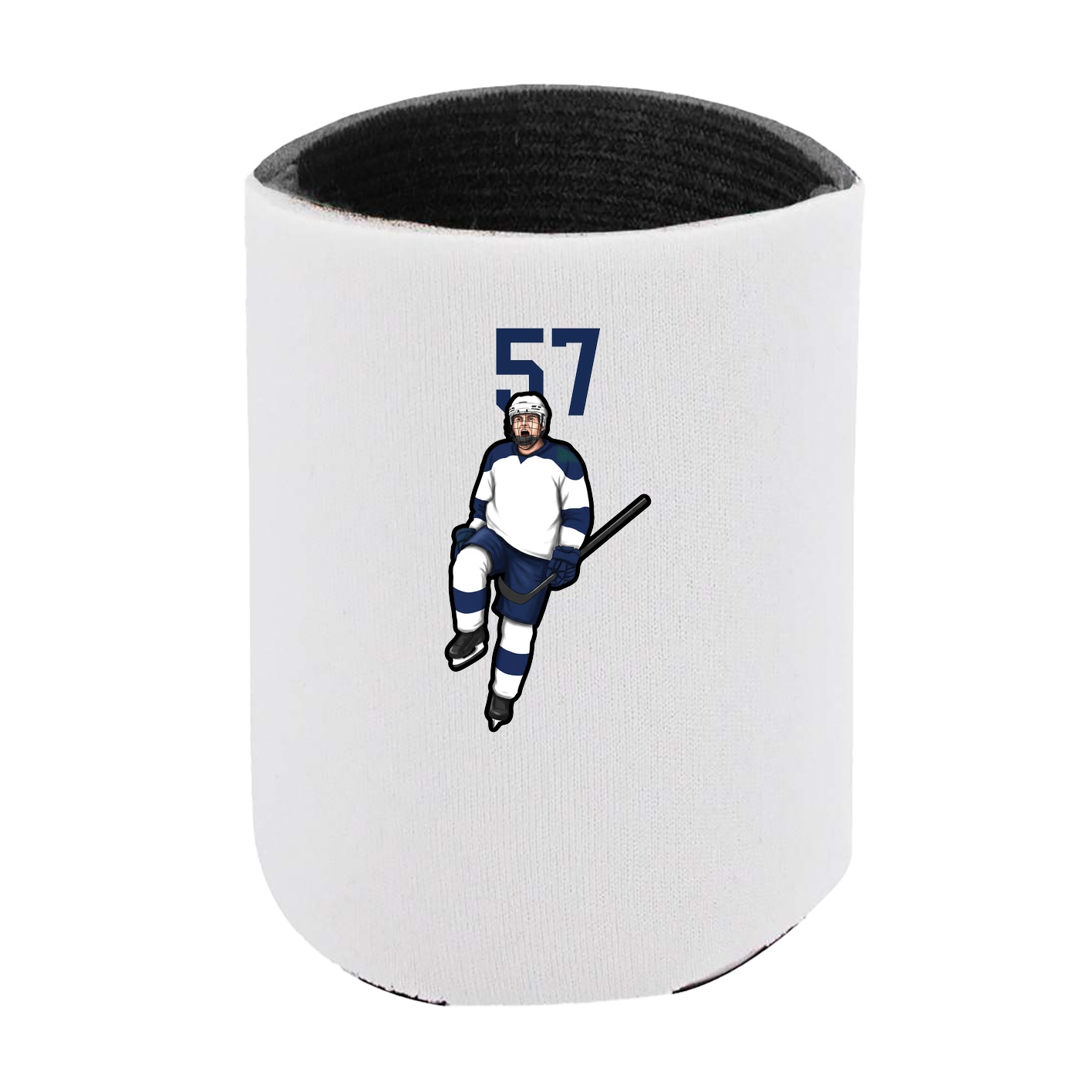 Can Holder — Number Top in White