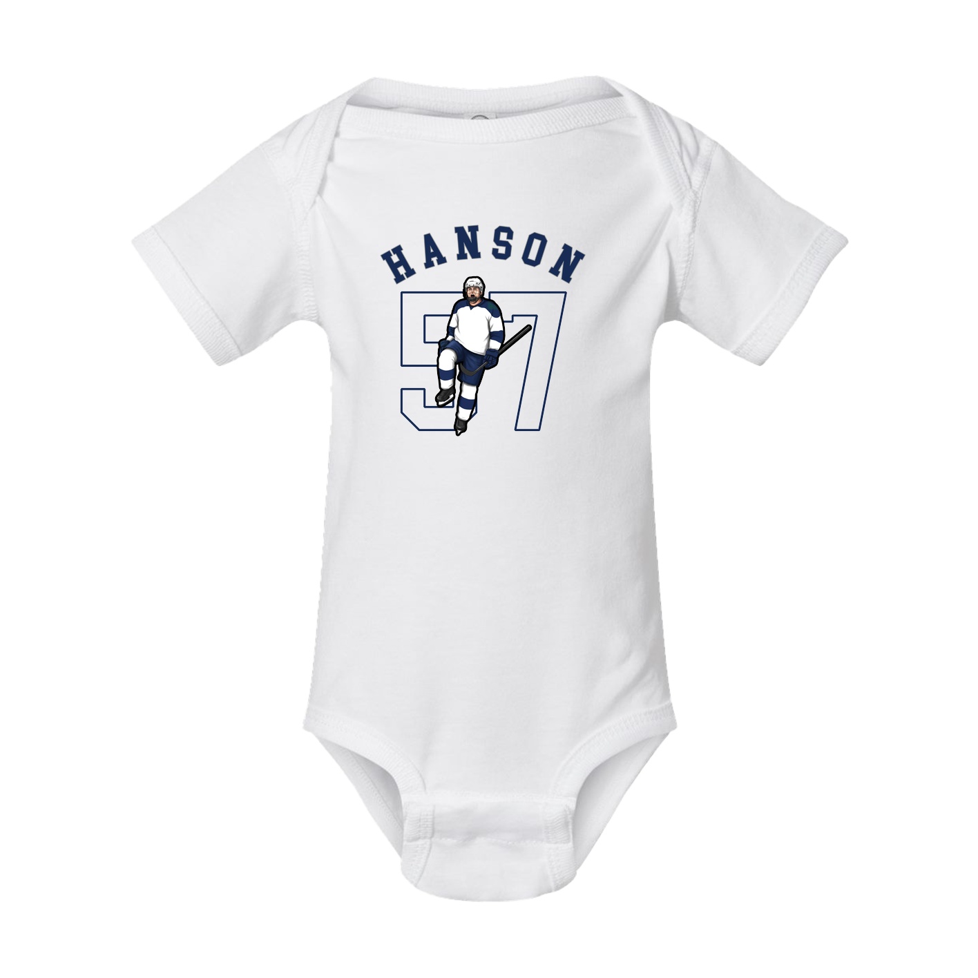 Baby Onesie — Shirsey Arch in White