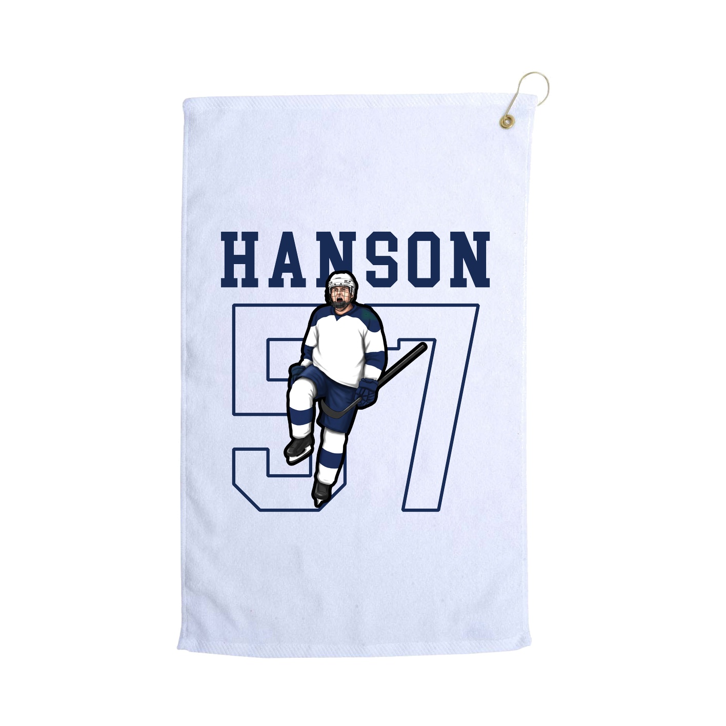 Golf Towel — Shirsey in White