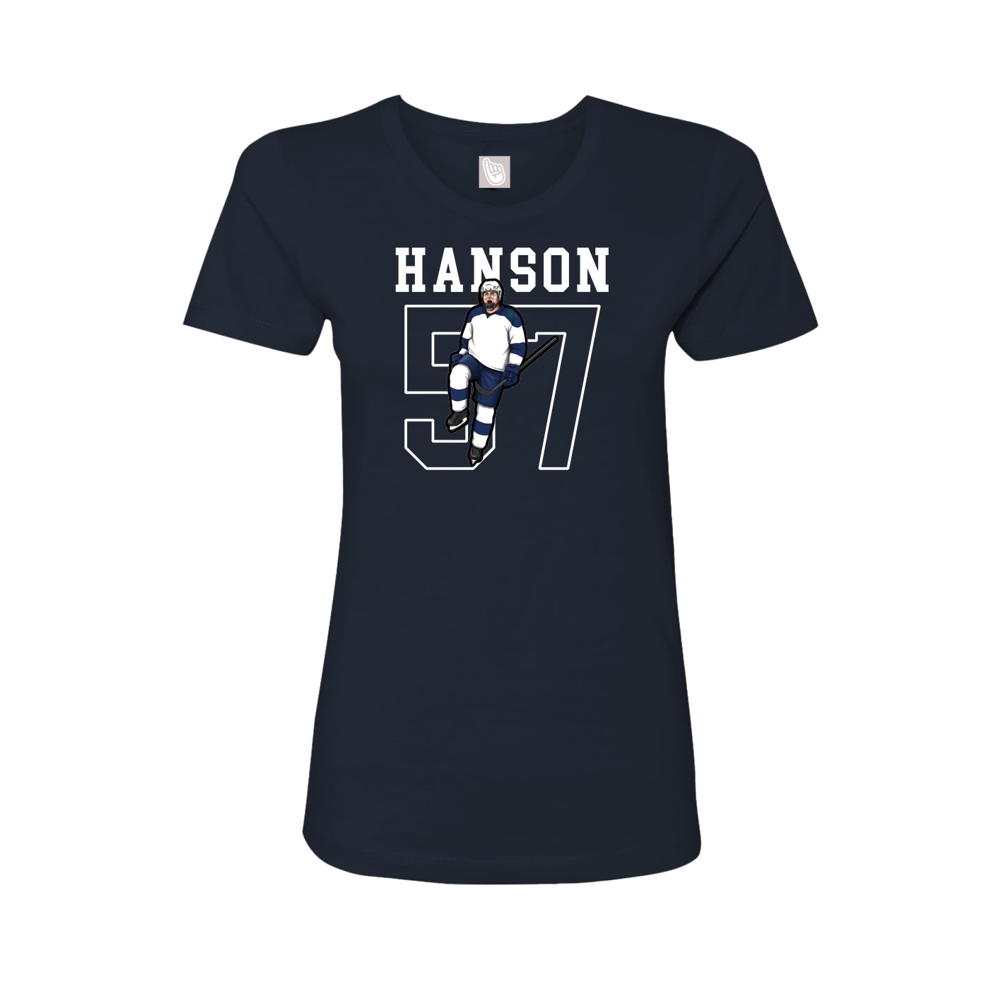 Fitted Women's Tee — Shirsey in Navy