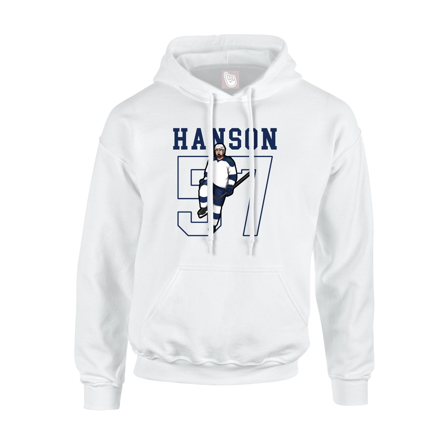 Hoodie — Shirsey in White