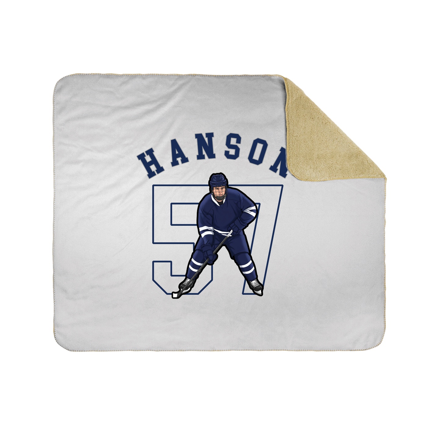 Throw Blanket — Shirsey Arch in White
