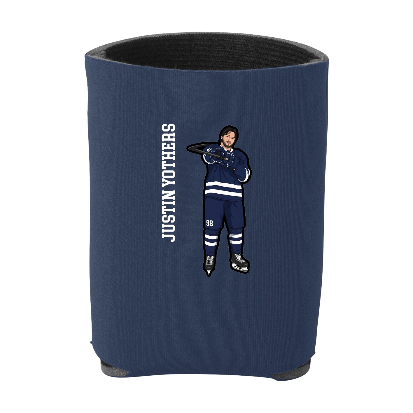Can Holder — Name Vertical in Navy