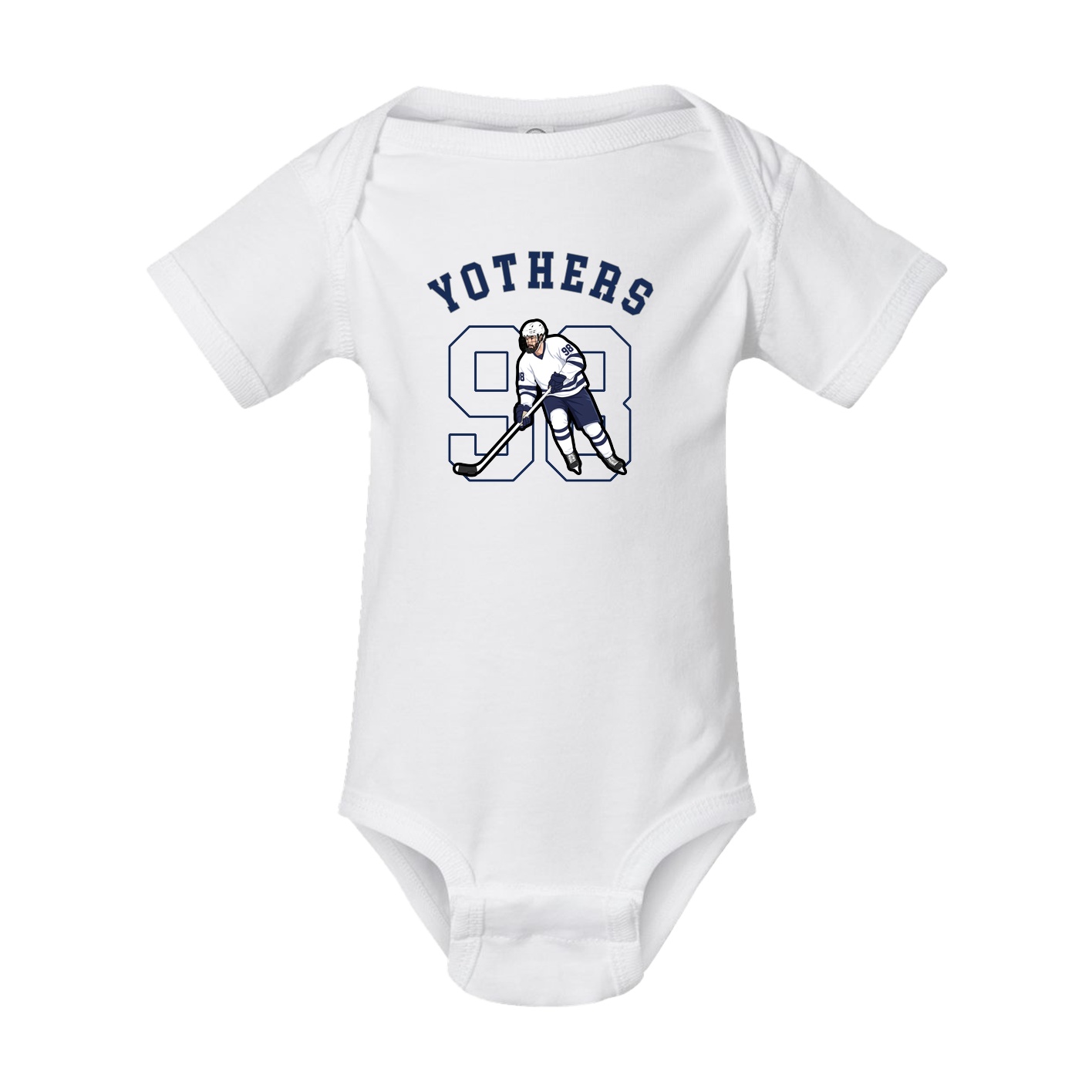 Baby Onesie — Shirsey Arch in White
