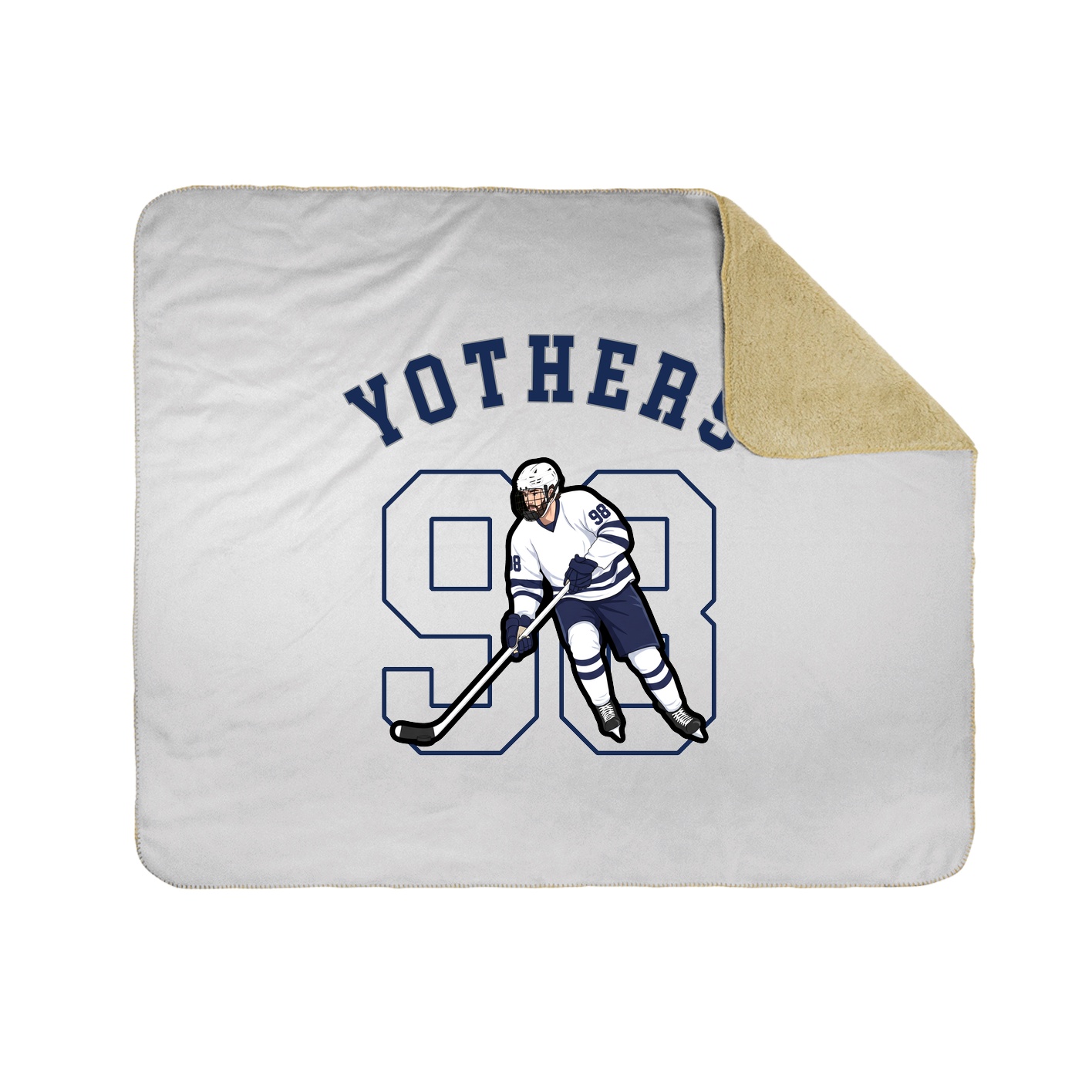 Throw Blanket — Shirsey Arch in White