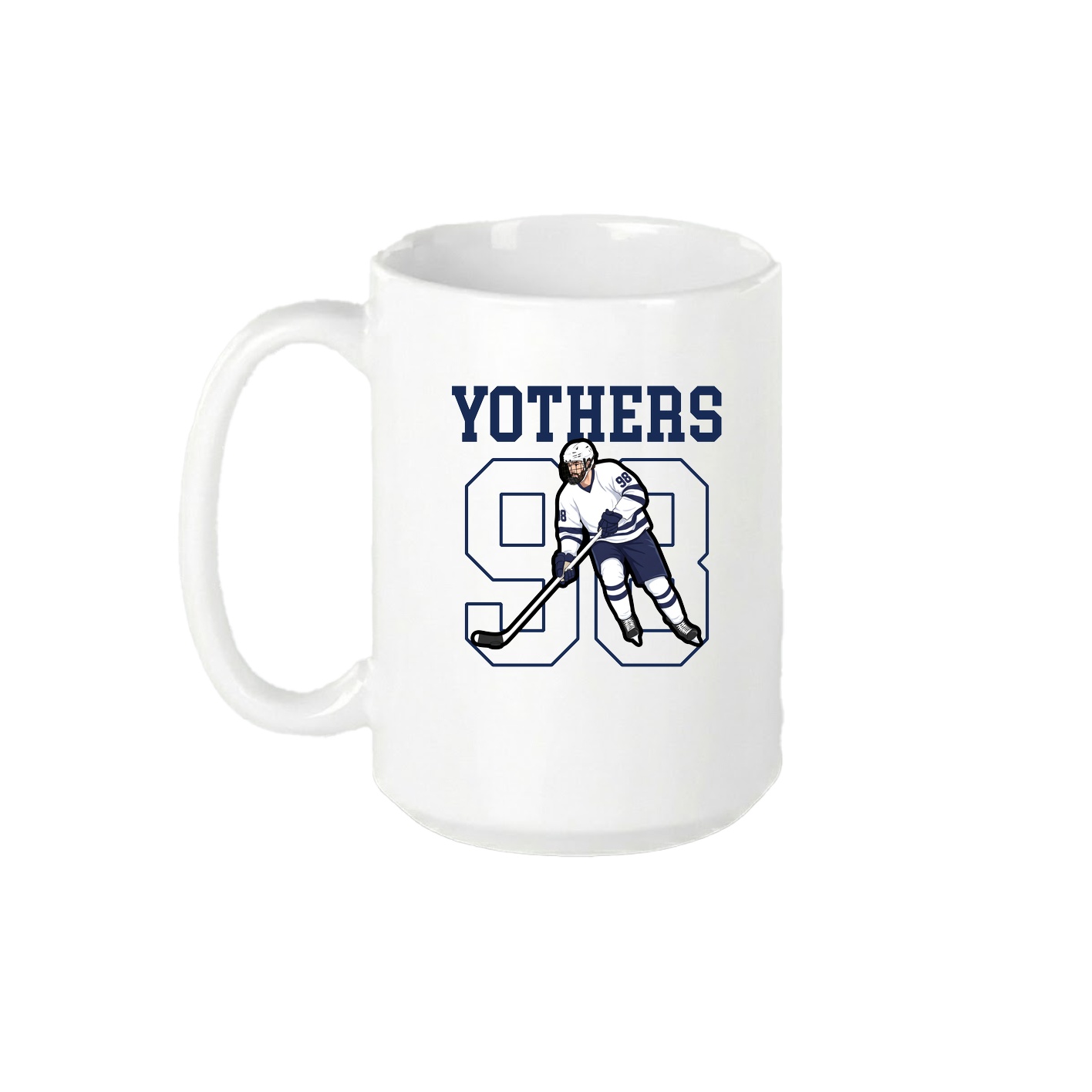 15oz Coffee Mug — Shirsey in White