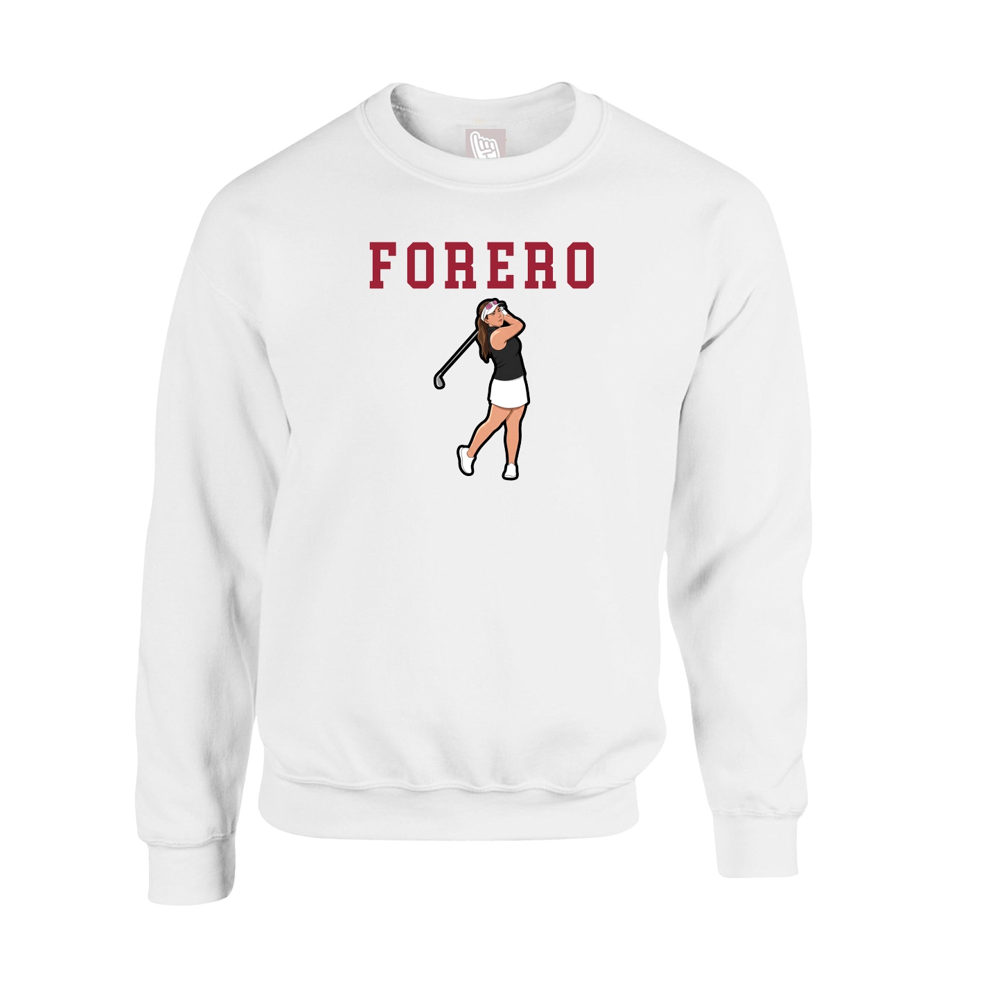 Fleece Crew — Shirsey in White