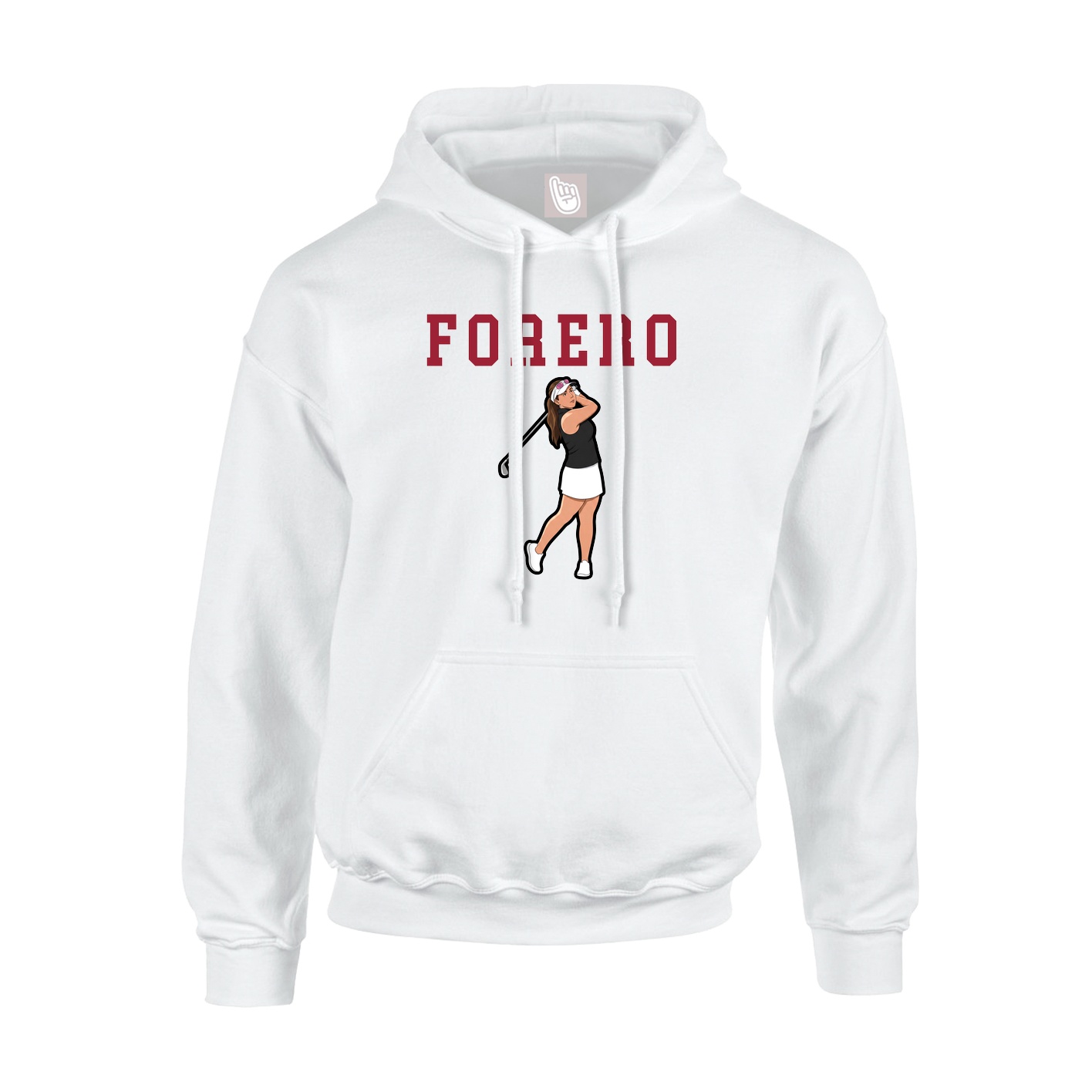 Youth Hoodie — Shirsey in White