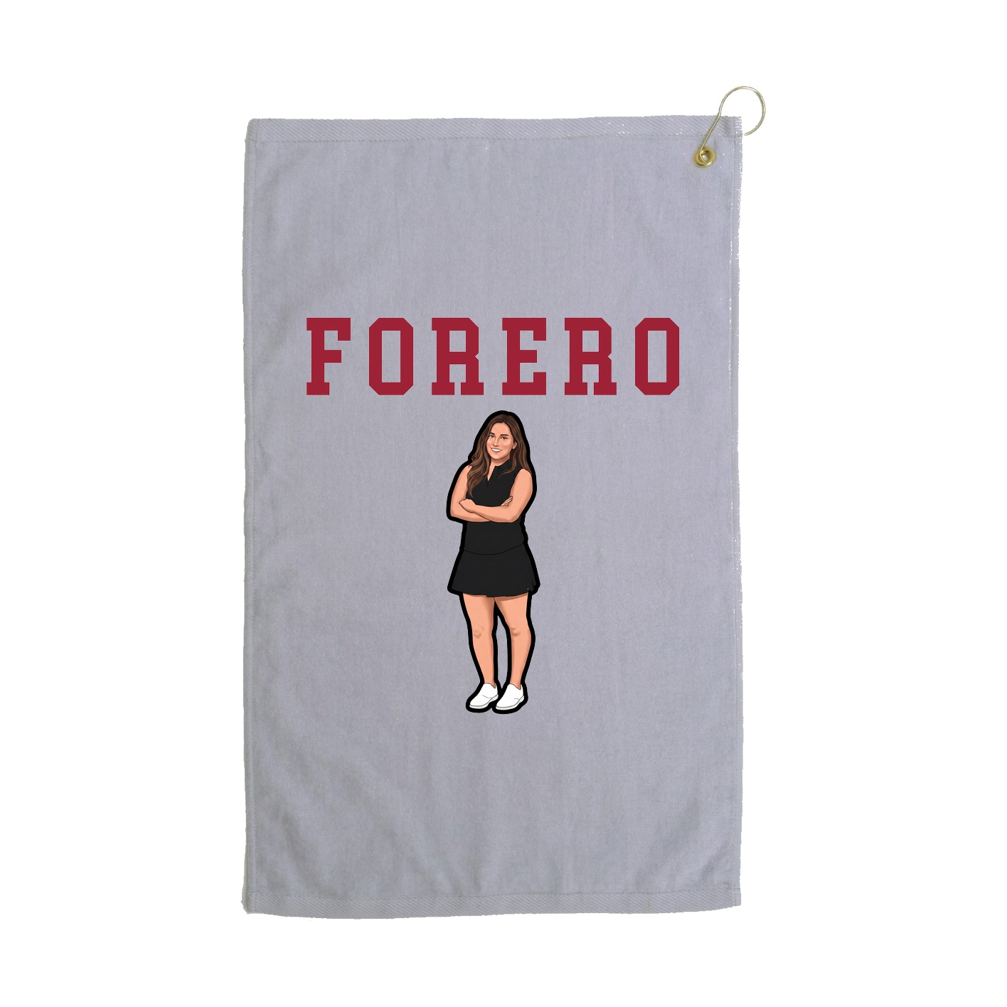 Golf Towel — Shirsey in Grey