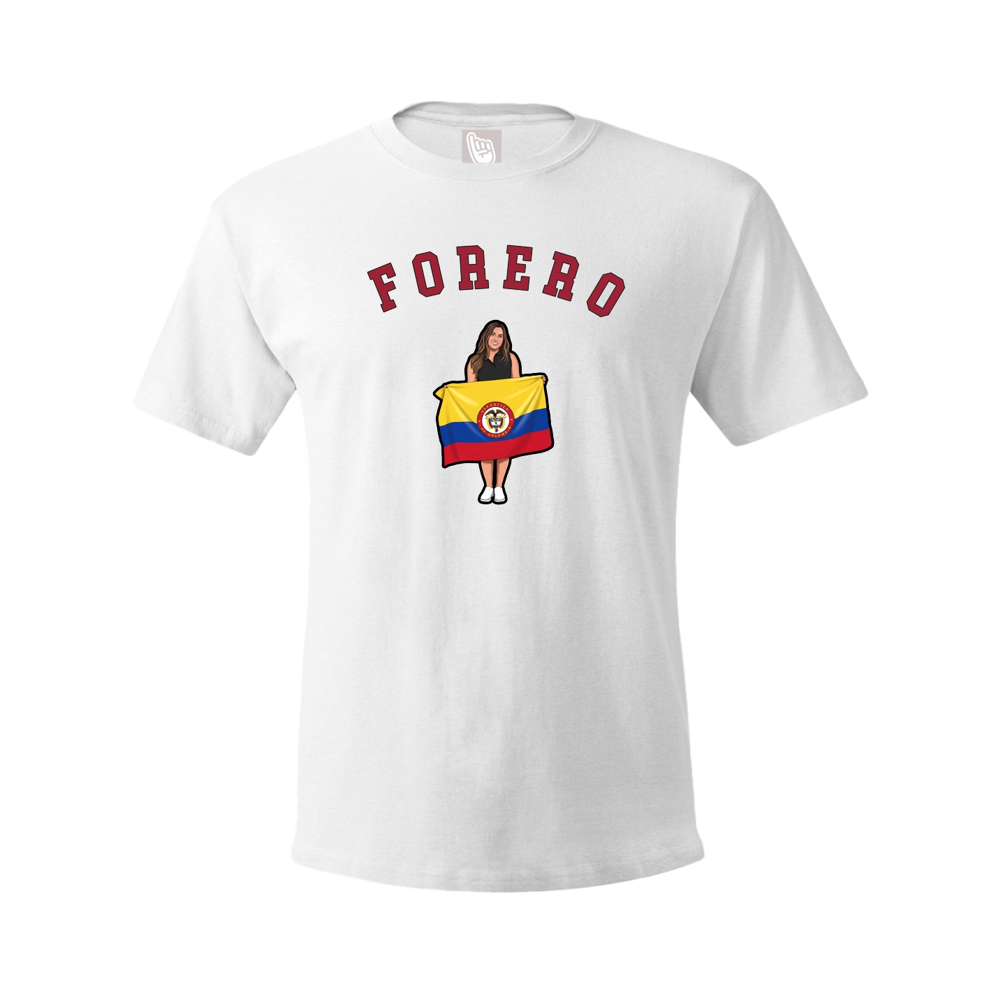 Youth Tee — Shirsey Arch in White