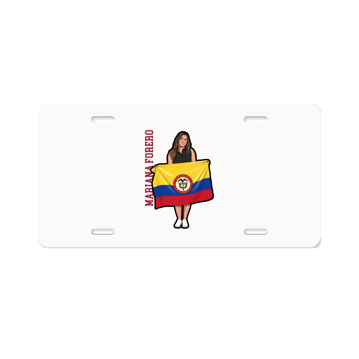 Aluminum License Plate