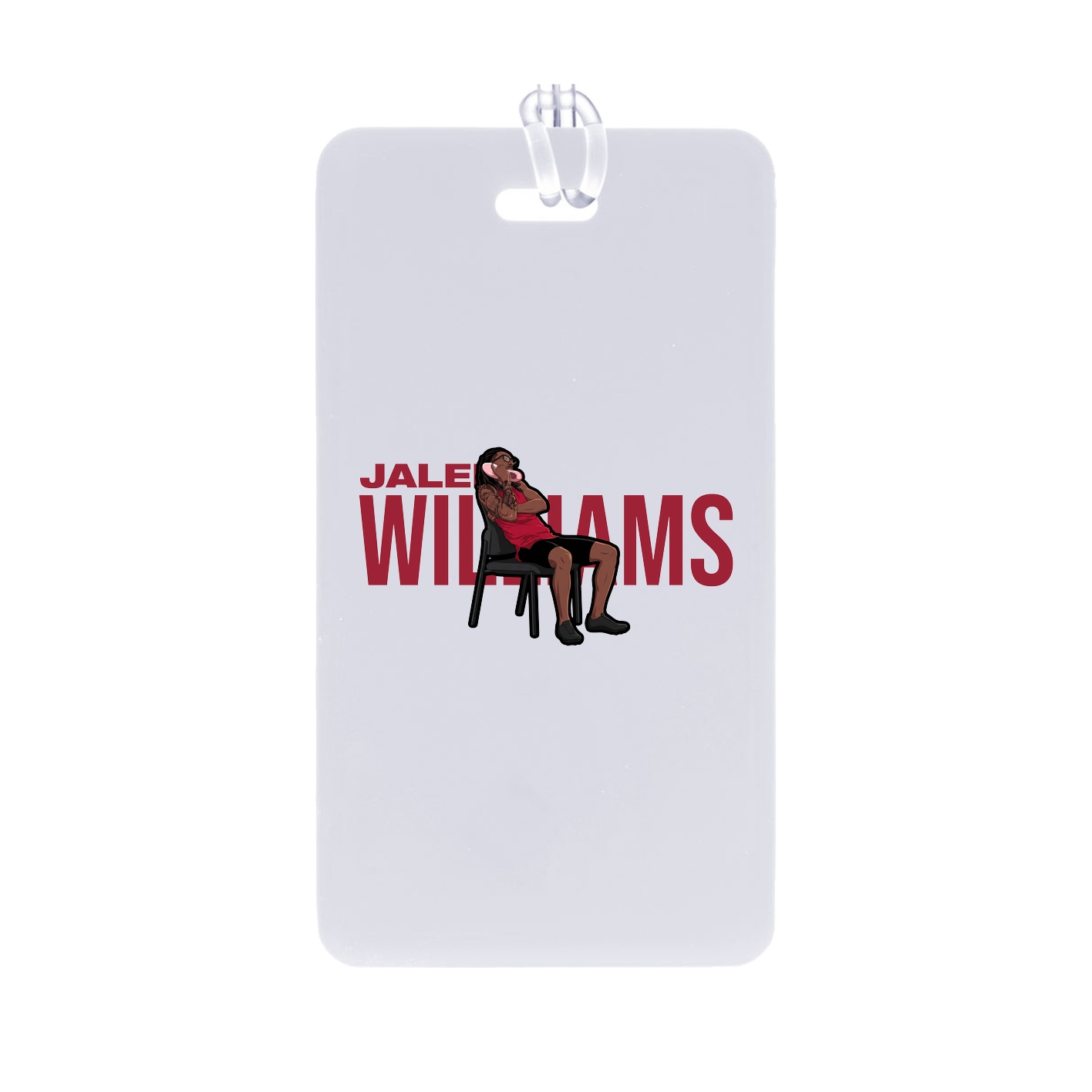 Bag Tag — Player Name in Classic