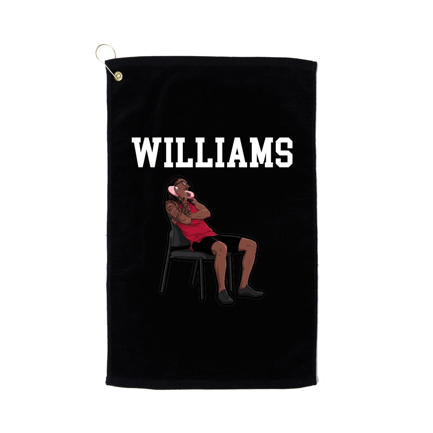 Golf Towel — Shirsey in Black