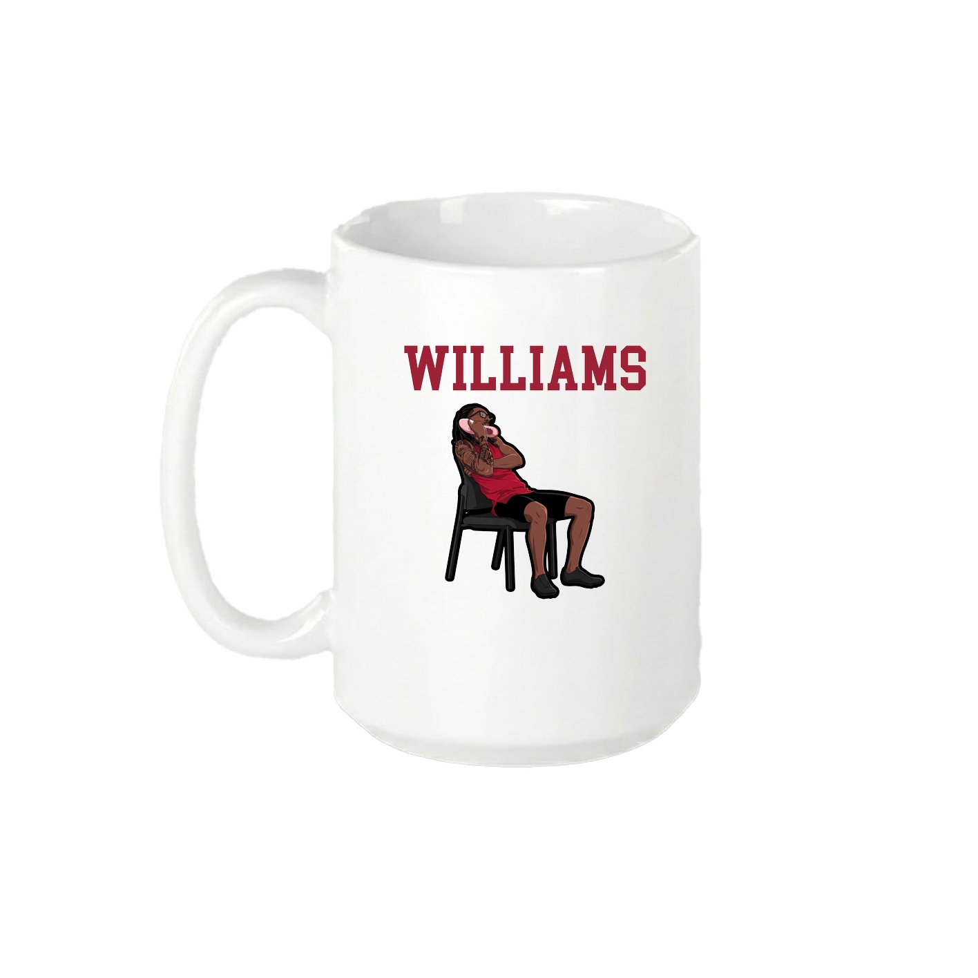 15oz Coffee Mug — Shirsey in White