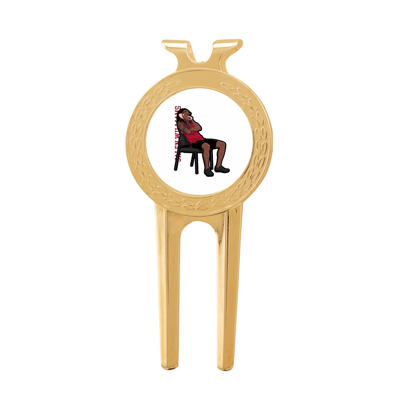 Divot Tool with Ball Marker — Name Vertical in Classic