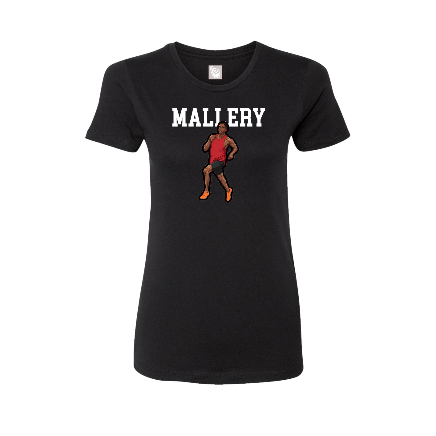 Fitted Women's Tee — Shirsey in Black
