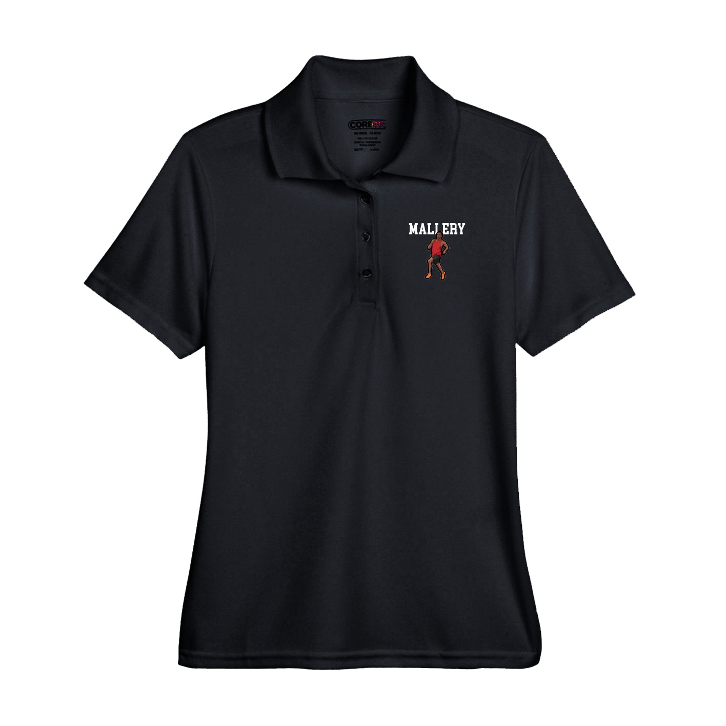 Performance Polo — Shirsey in Black