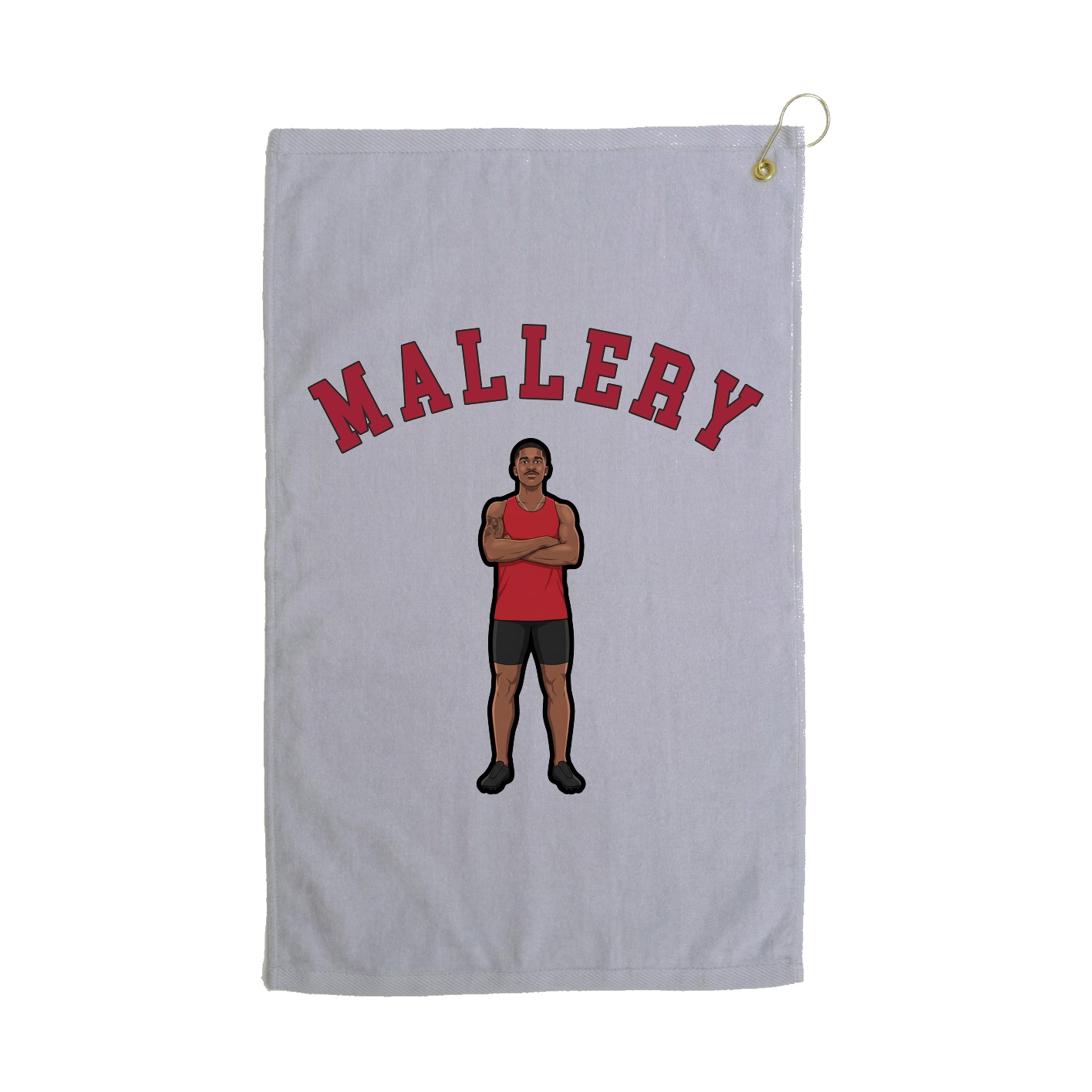 Golf Towel — Shirsey Arch in Grey