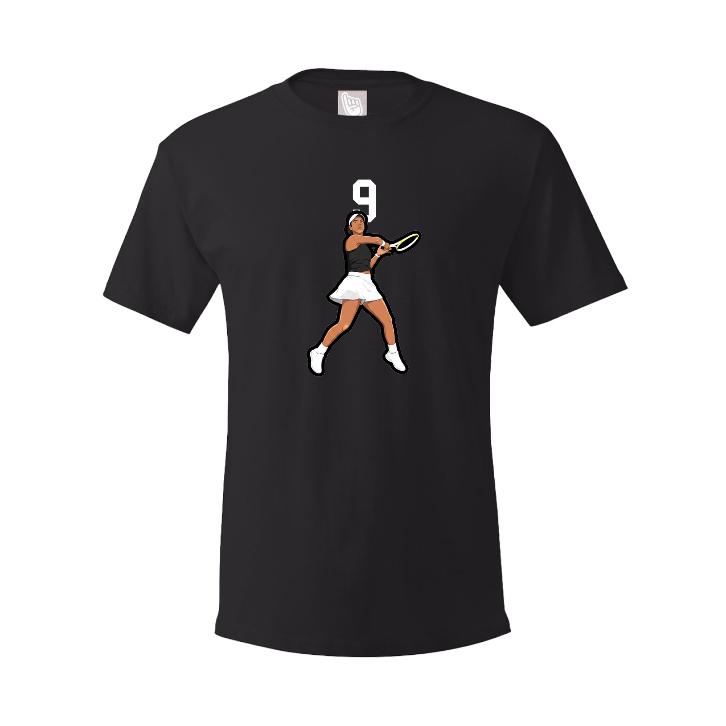 Tee — Number Top in Black