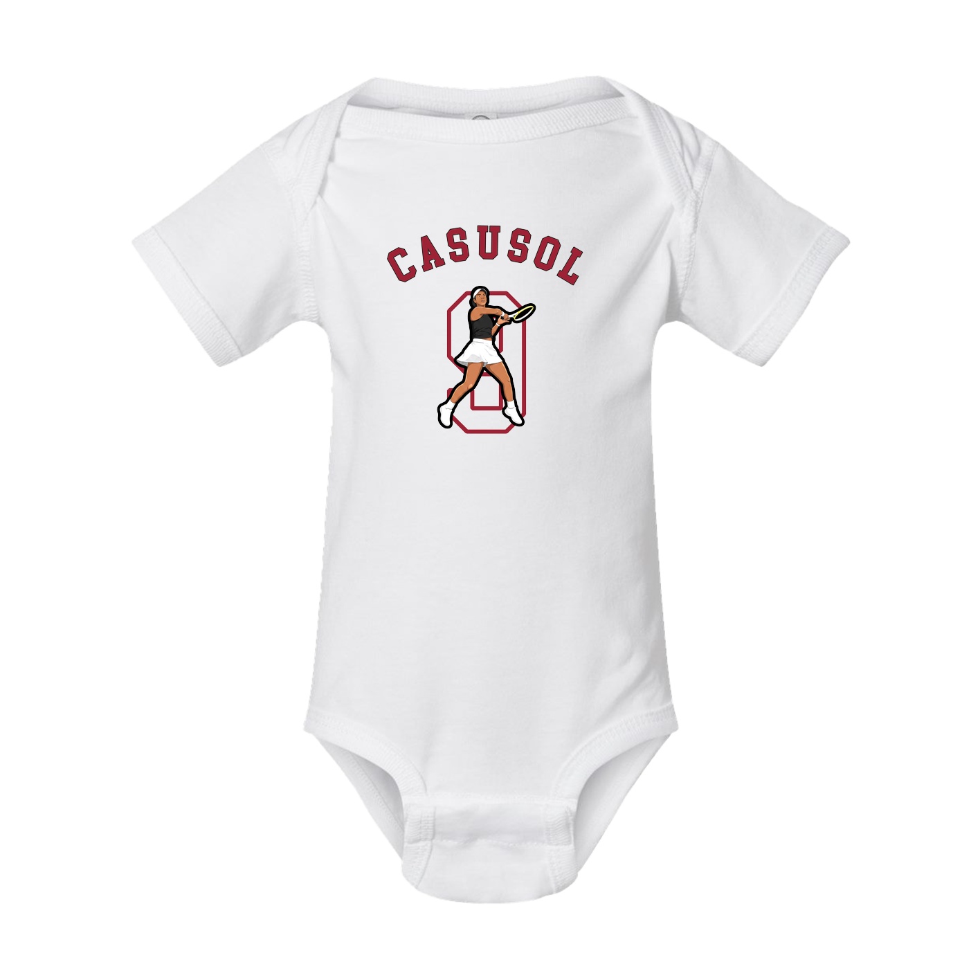 Baby Onesie — Shirsey Arch in White
