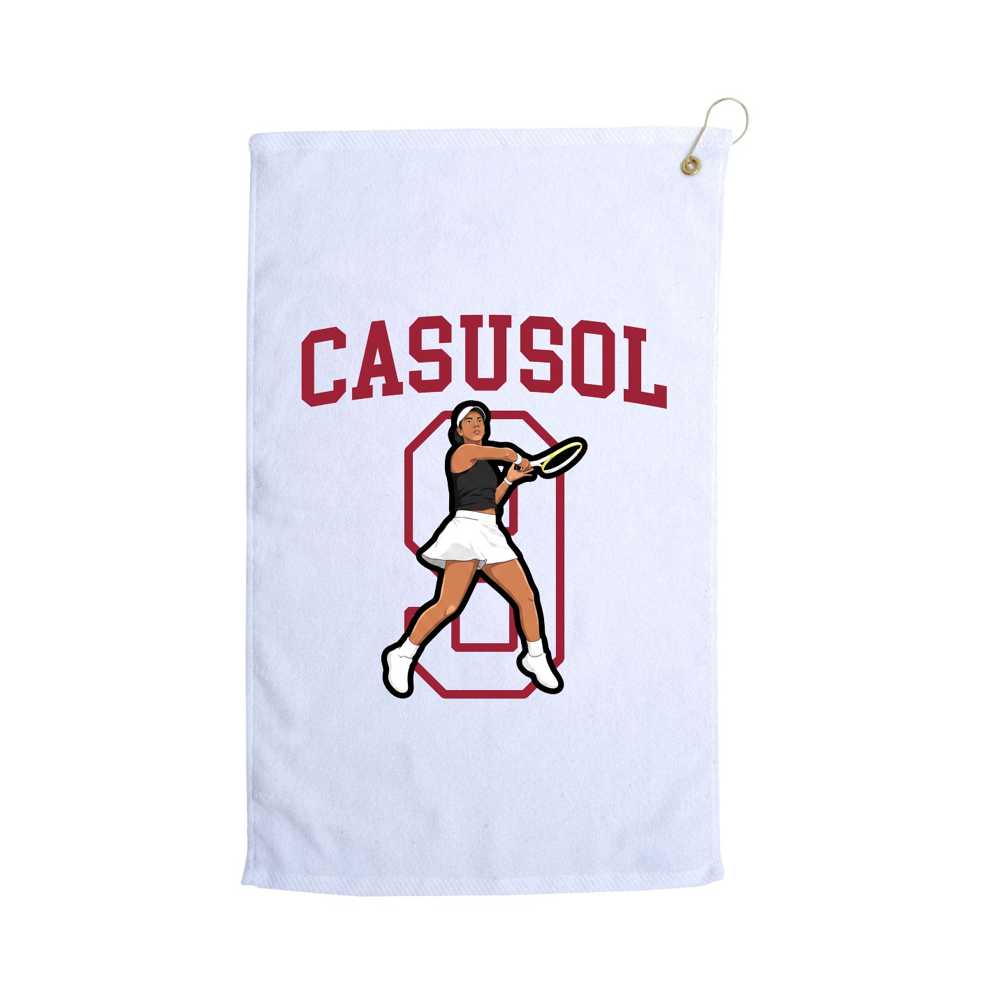 Golf Towel — Shirsey in White
