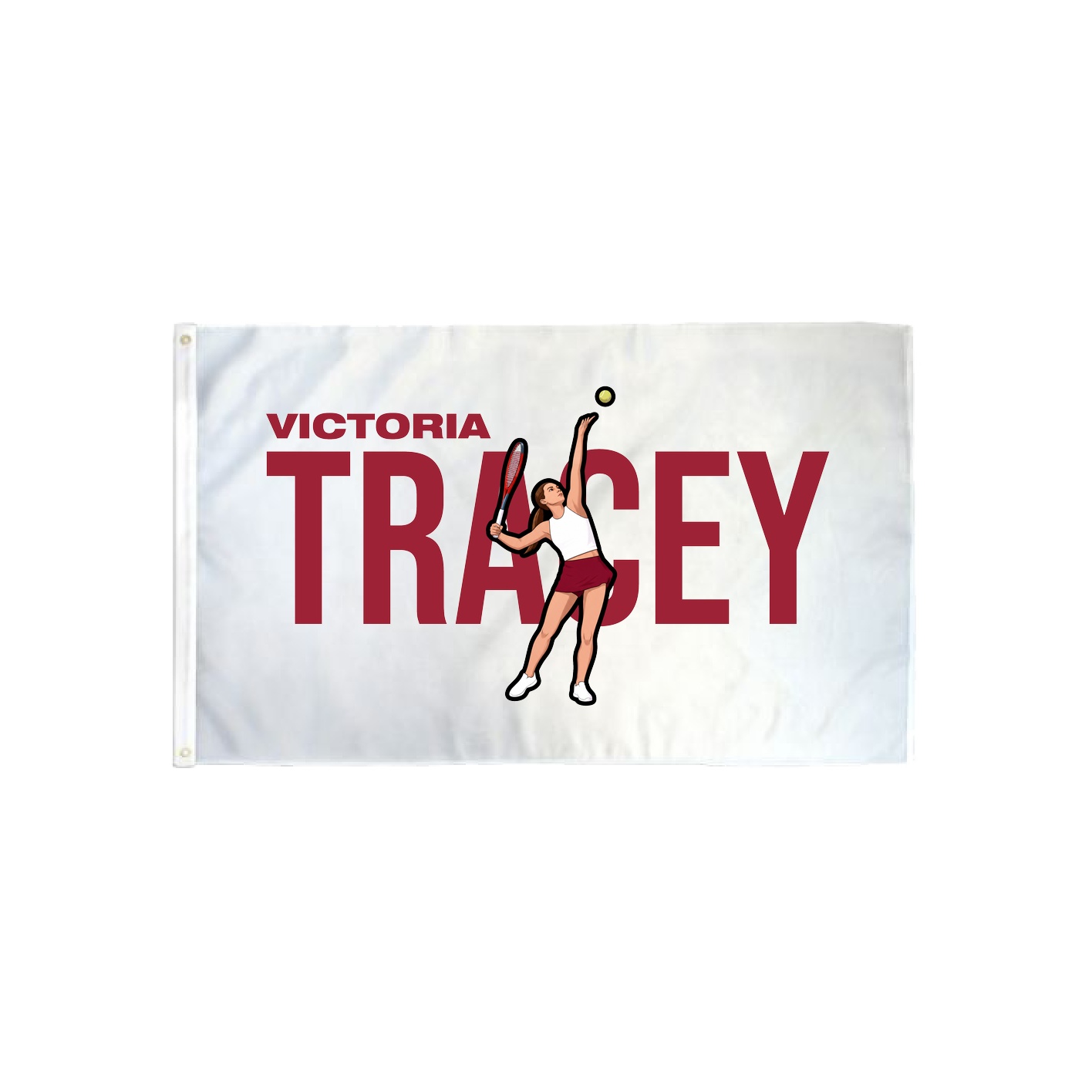 3x5 Flag — Player Name in Classic