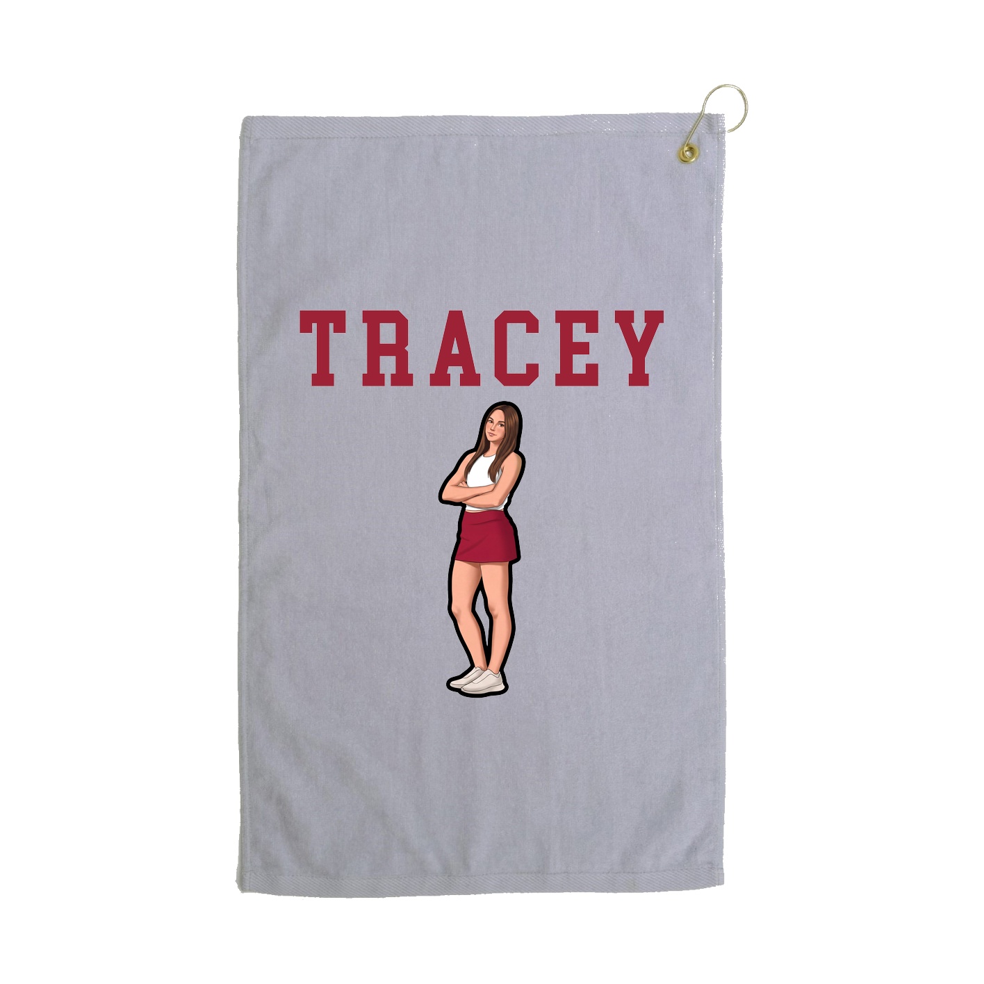 Golf Towel — Shirsey in Grey