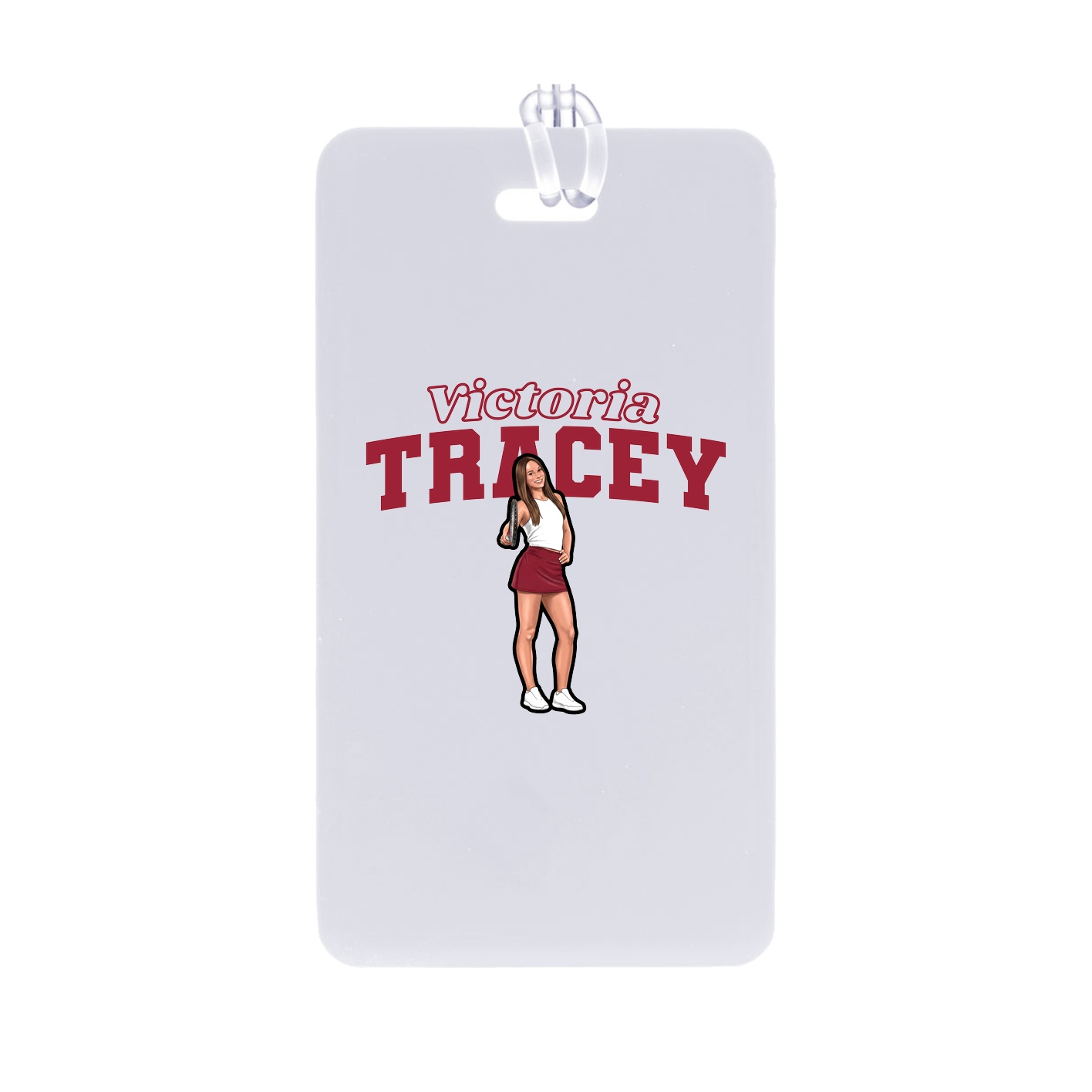 Bag Tag — Name Arch in Classic
