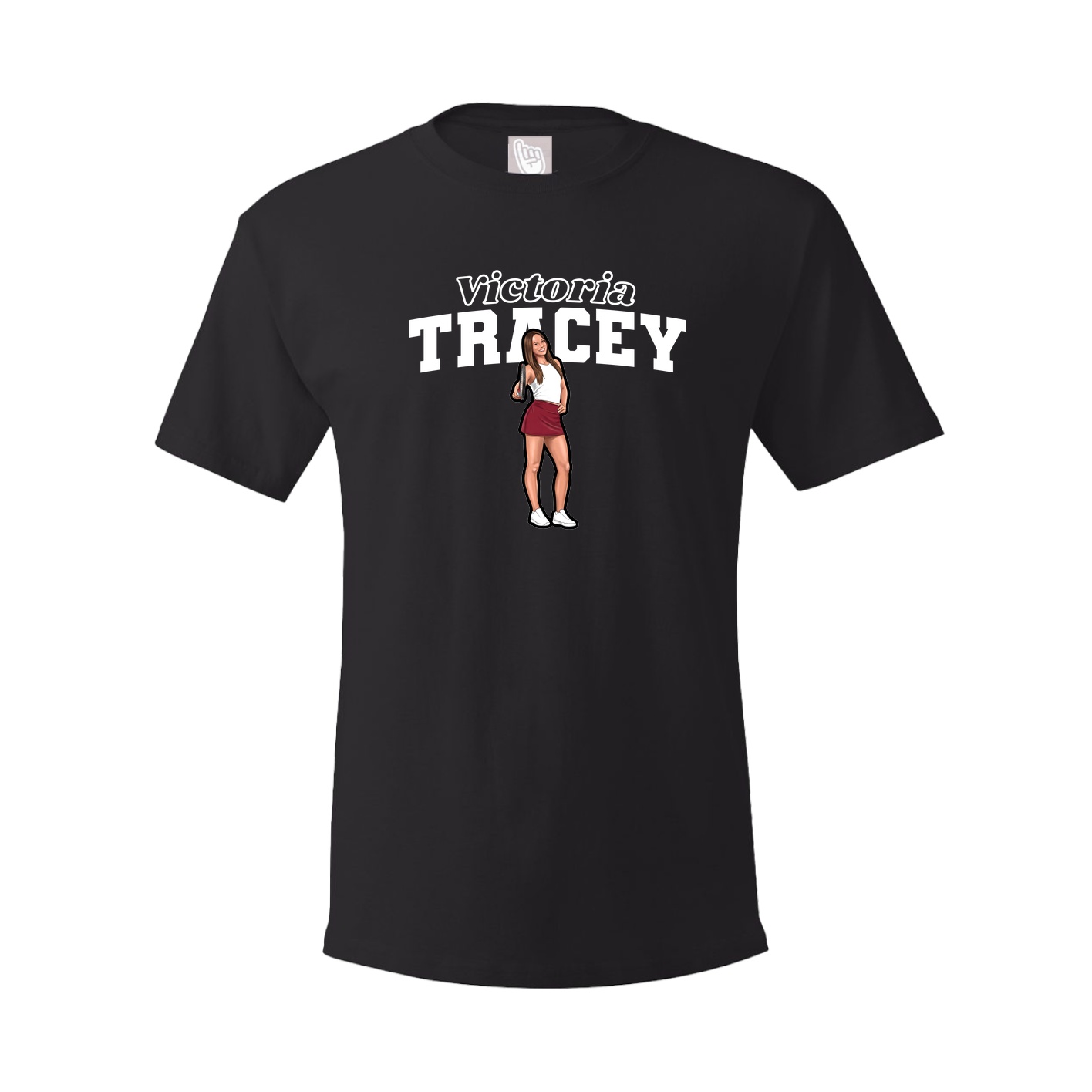 Tee — Name Arch in Black