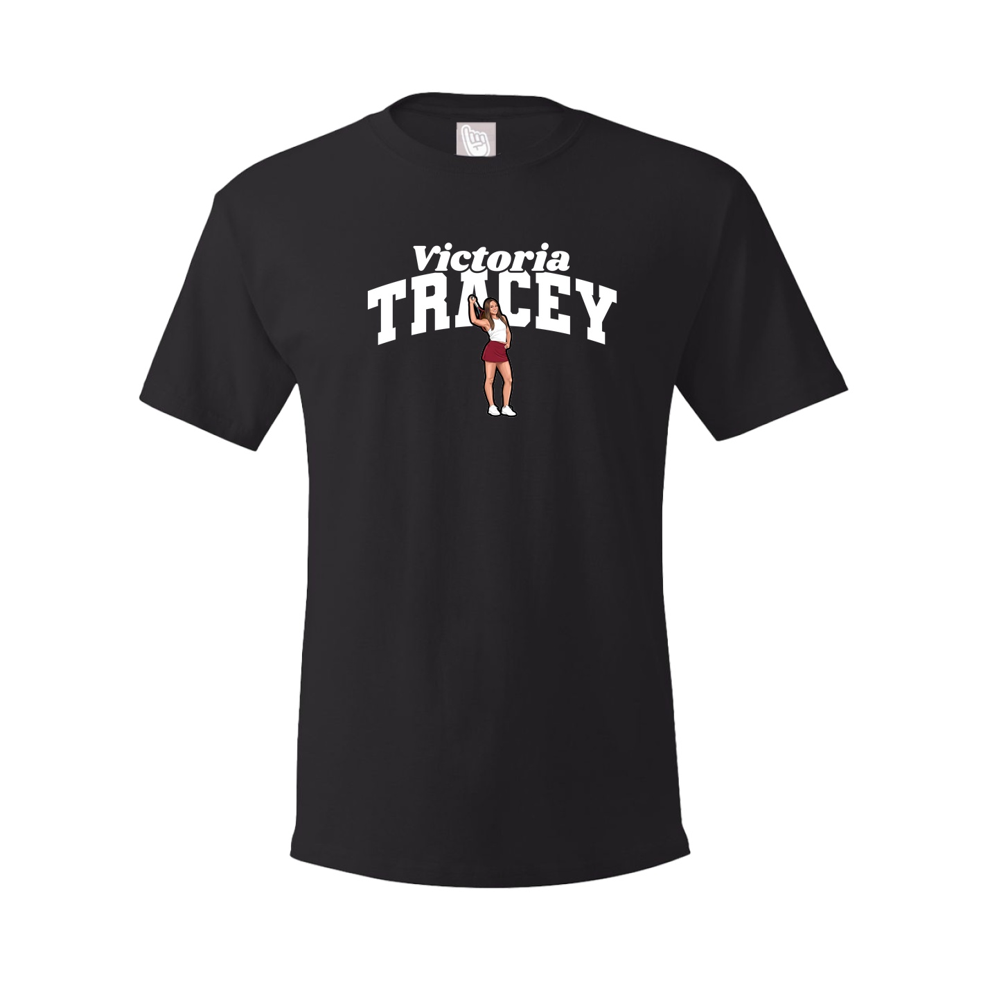 Youth Tee — Signature Arch in Black