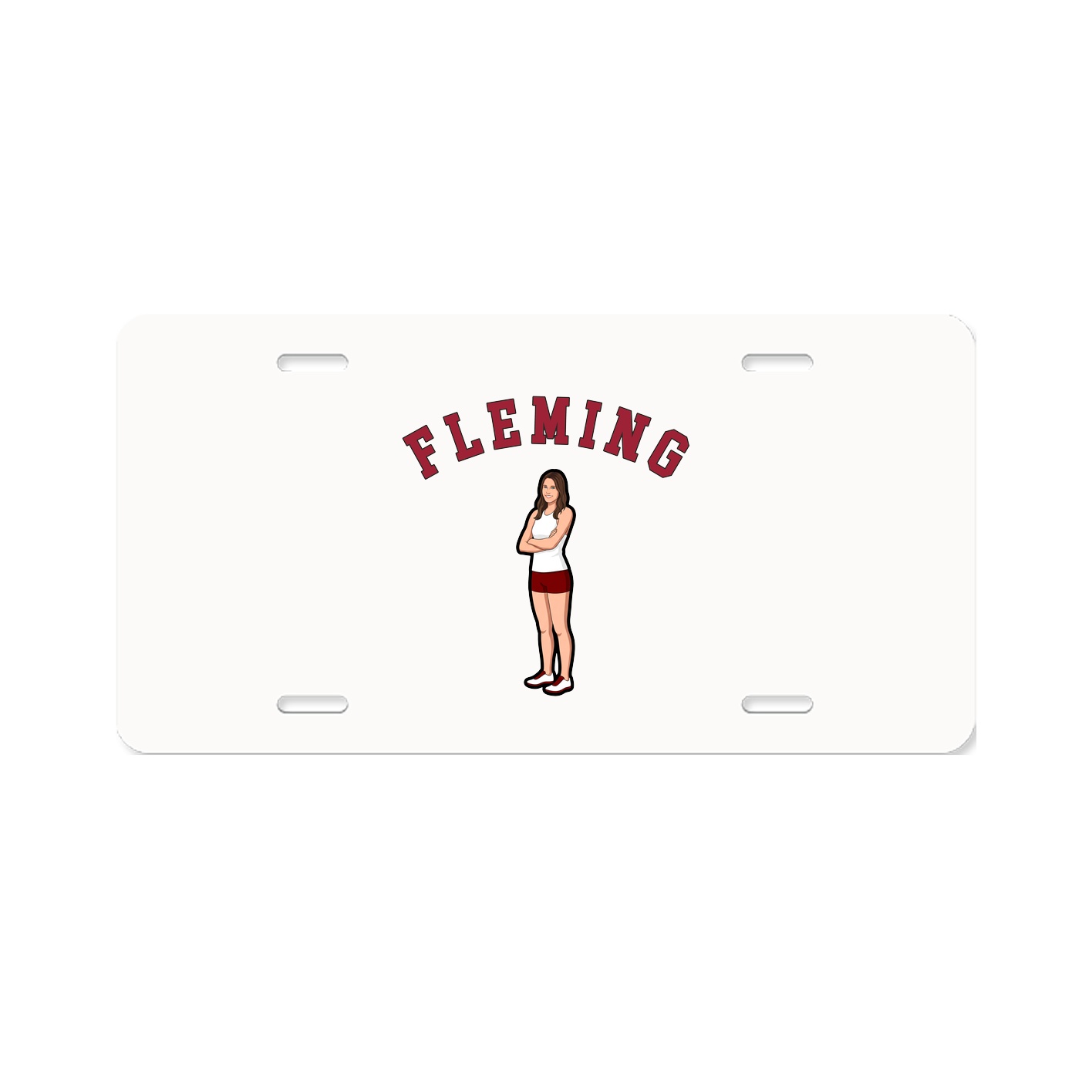 License Plate — Shirsey Arch in Classic