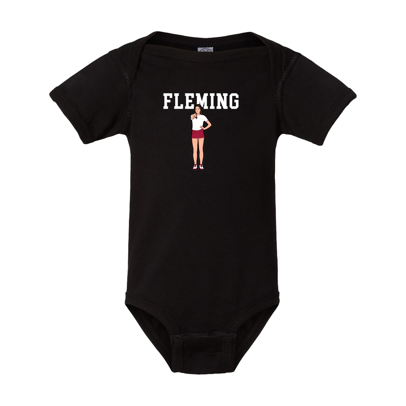 Baby Onesie — Shirsey in Black