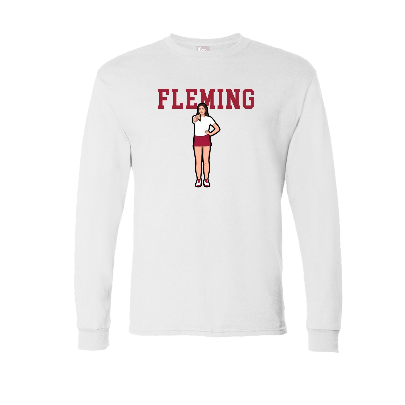 Long Sleeve Tee — Shirsey in White