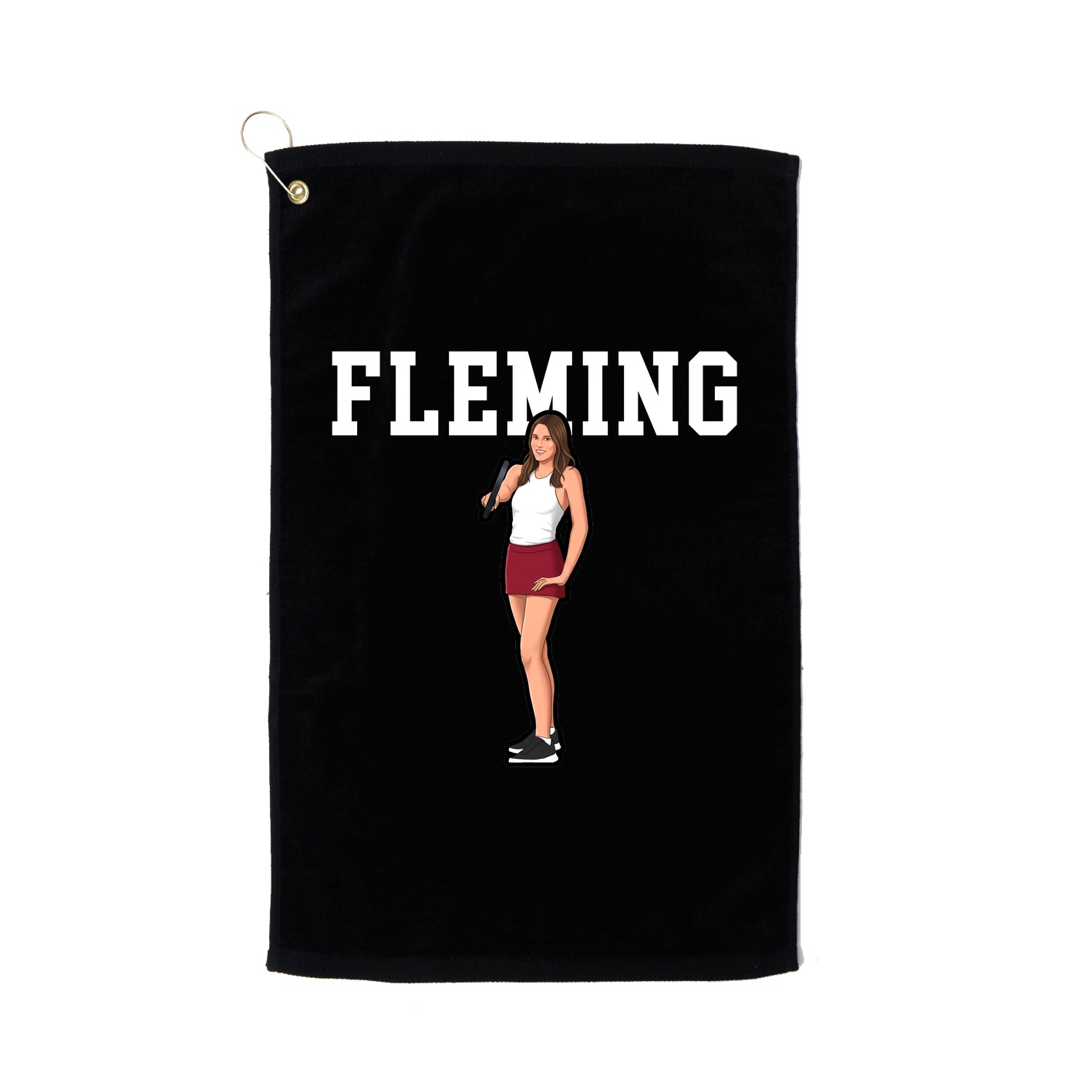 Golf Towel — Shirsey in Black