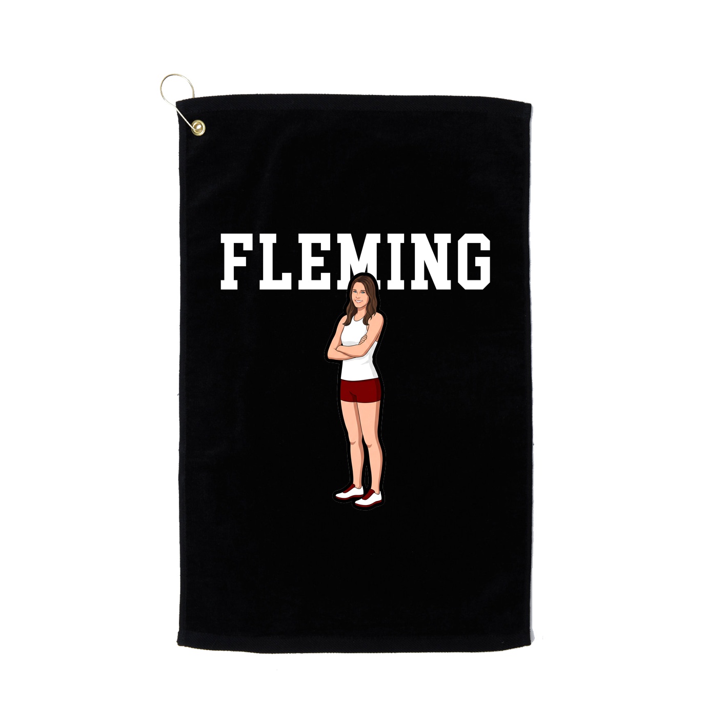 Golf Towel — Shirsey in Black